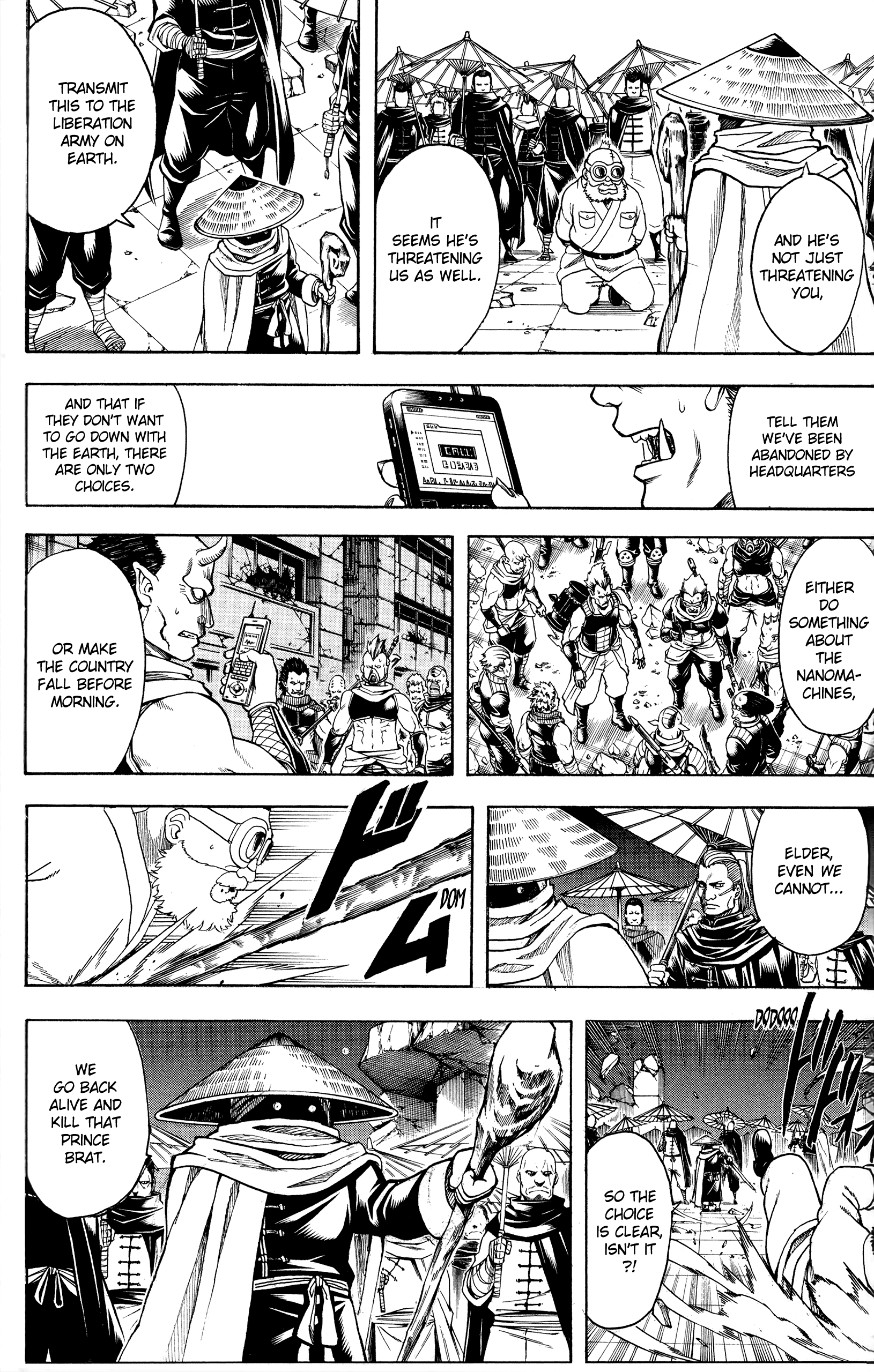 Halaman dari Gintama Chapter 631
