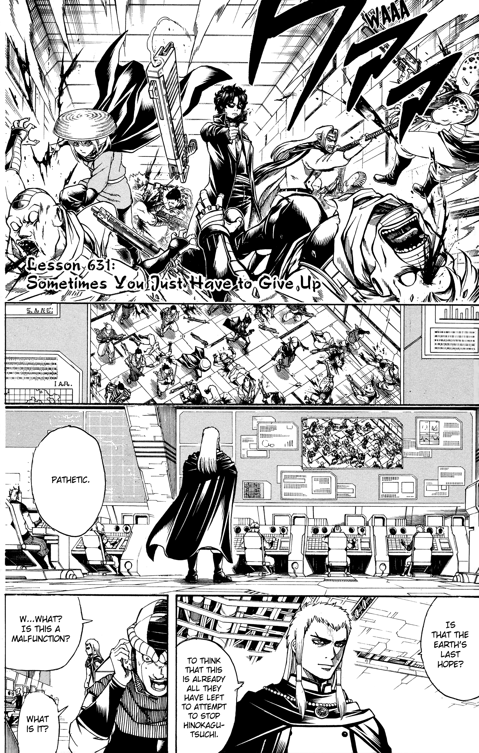 Halaman dari Gintama Chapter 631