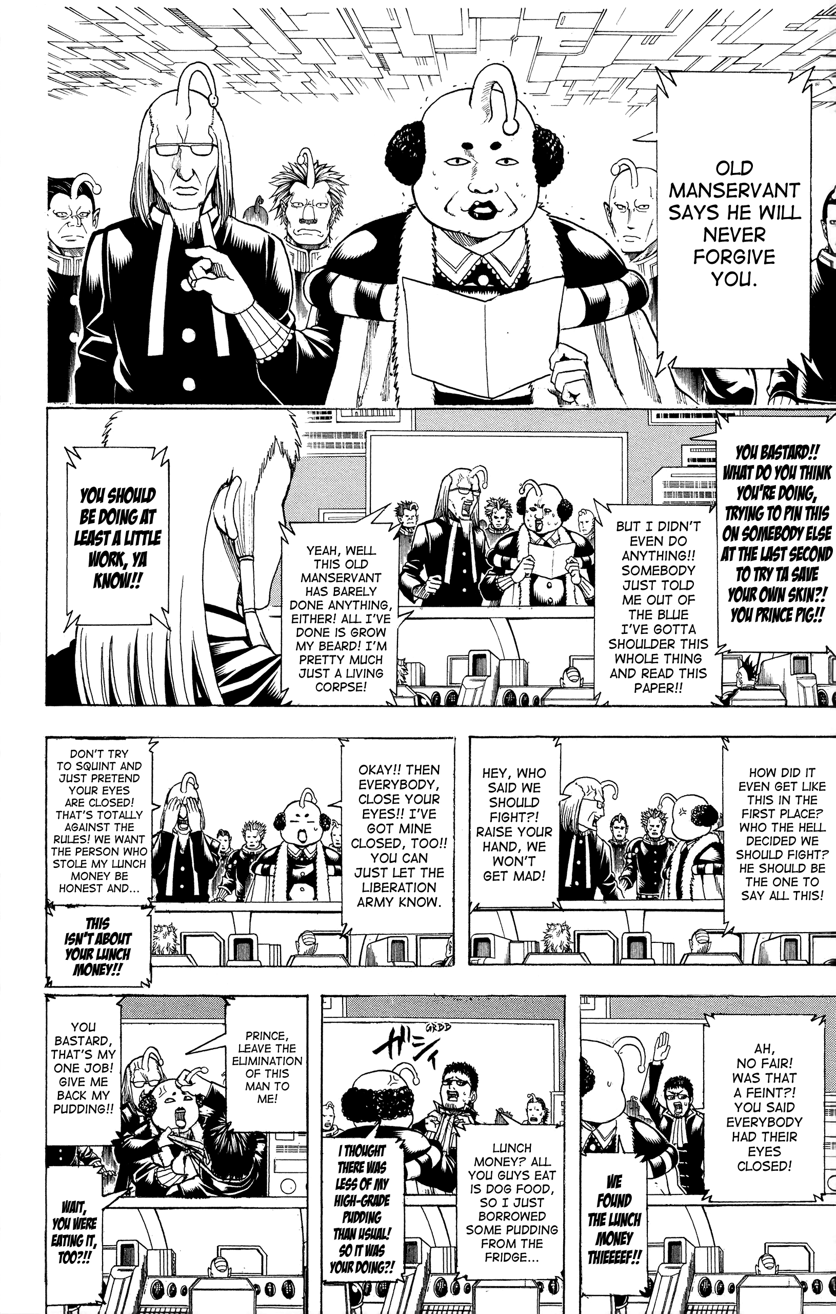 Halaman dari Gintama Chapter 631