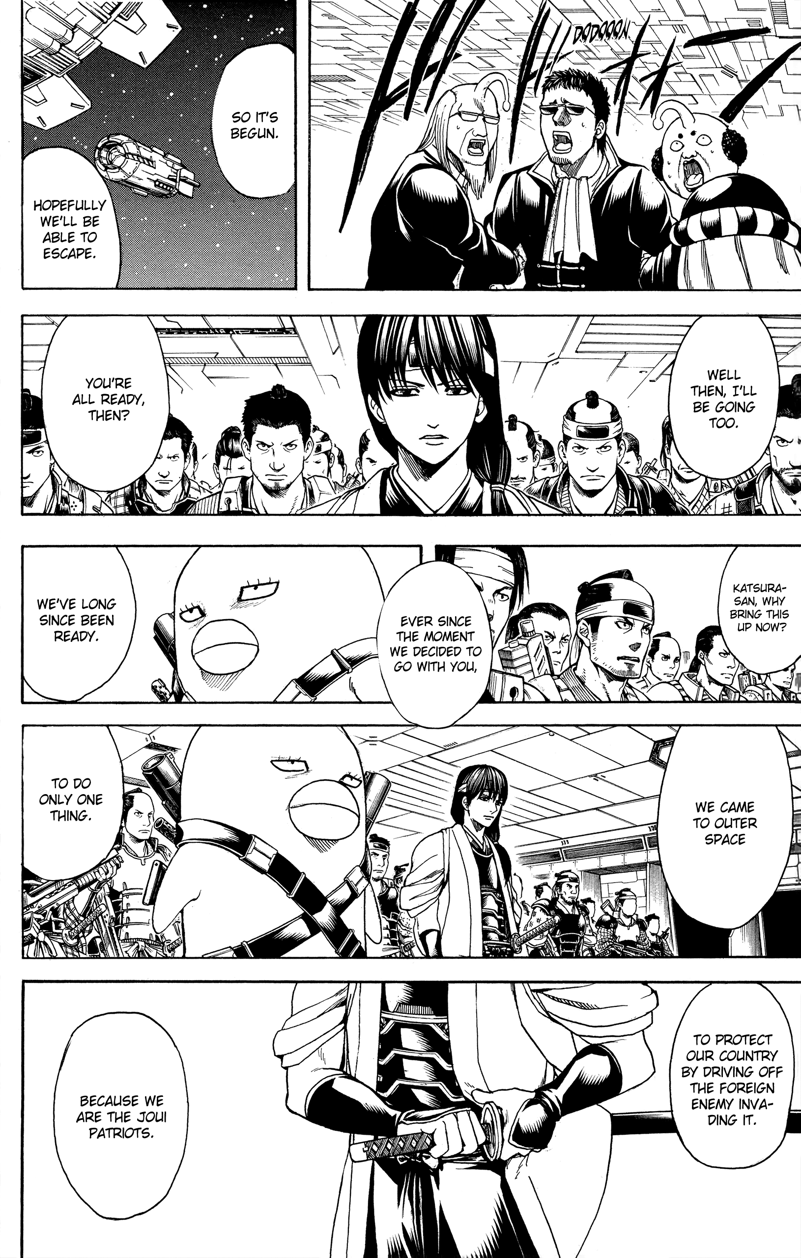 Halaman dari Gintama Chapter 631
