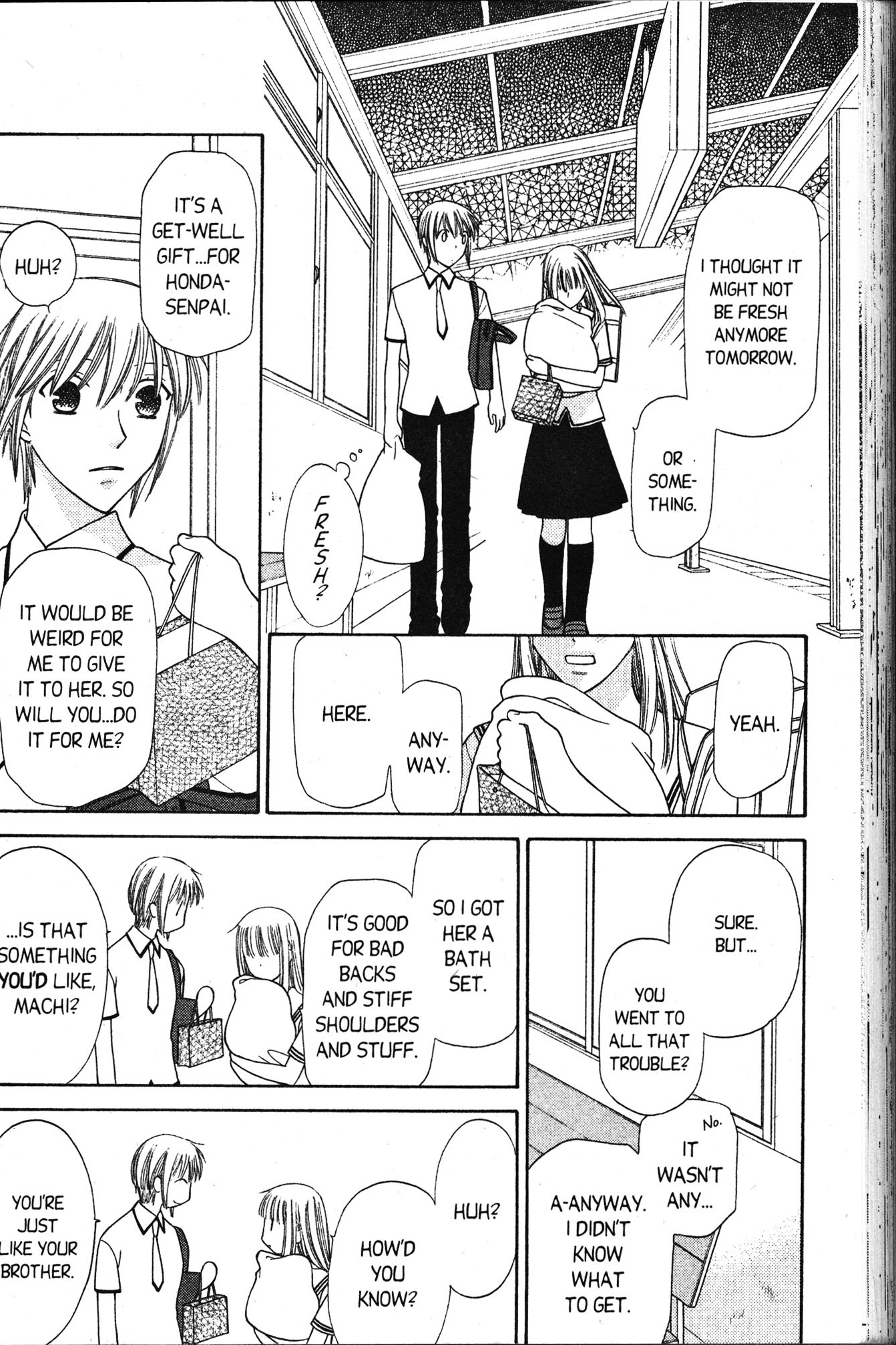 Halaman dari Fruits Basket Chapter 125