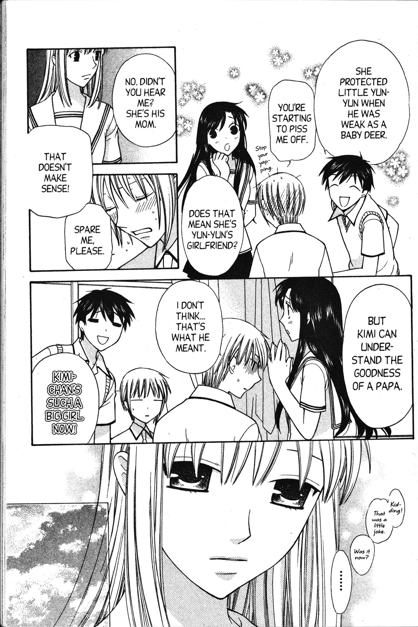 Halaman dari Fruits Basket Chapter 125
