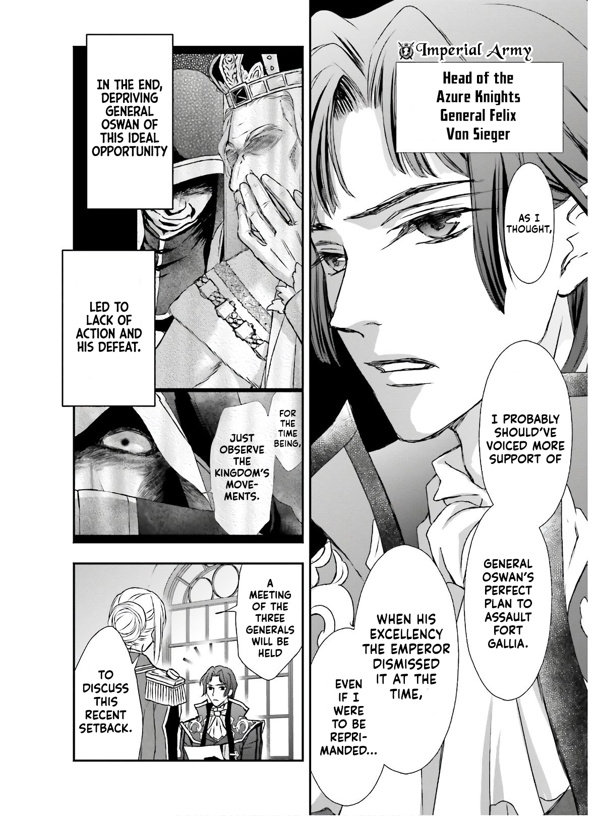 Shinigami ni Sodaterareta Shoujo wa Shikkoku no Tsurugi o Mune ni Idaku Chapter 14 Page 28
