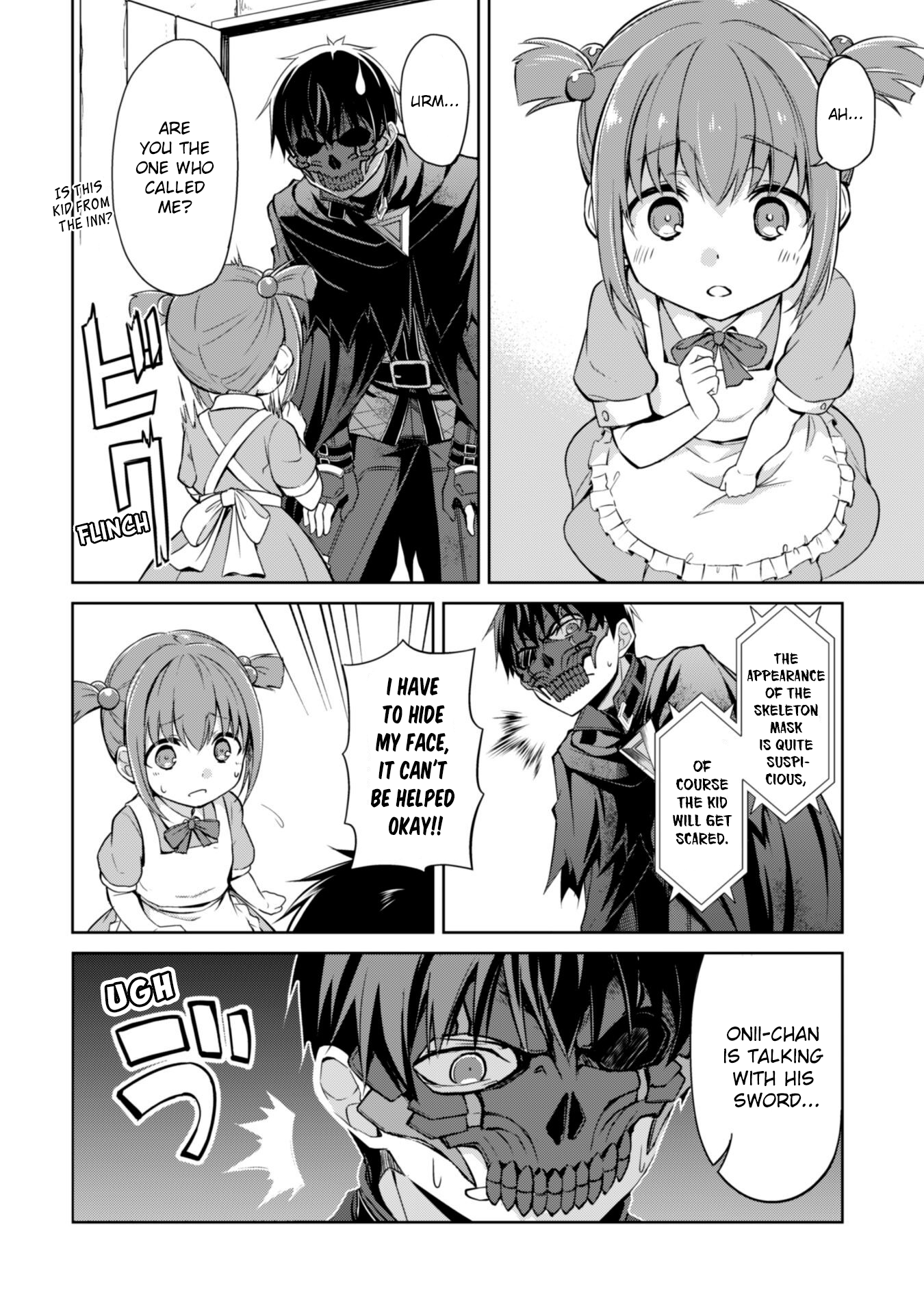 Halaman dari Boushoku no Berserk ~Ore dake Level to Iu Gainen wo Toppa suru~ Chapter 22