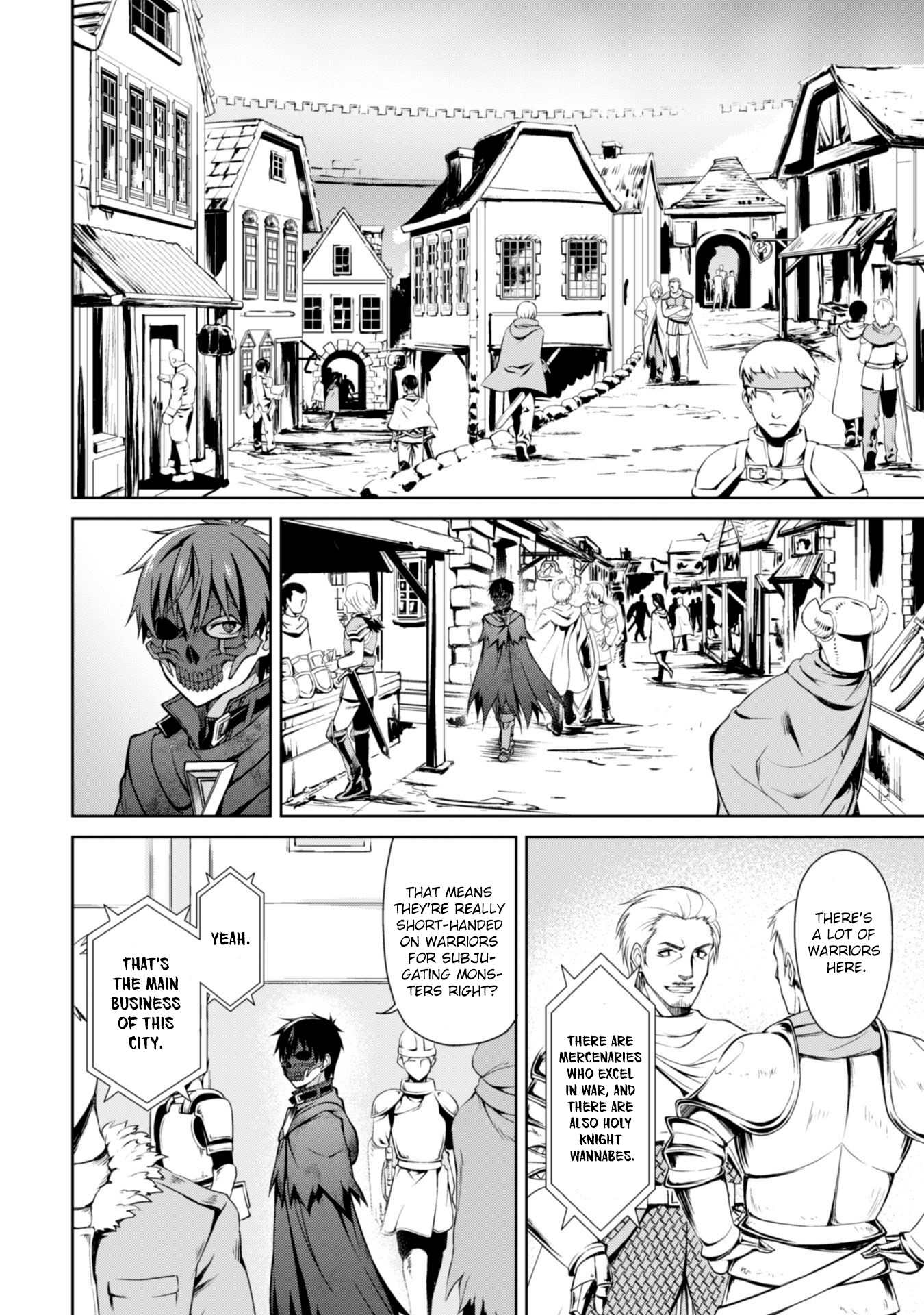 Halaman dari Boushoku no Berserk ~Ore dake Level to Iu Gainen wo Toppa suru~ Chapter 22