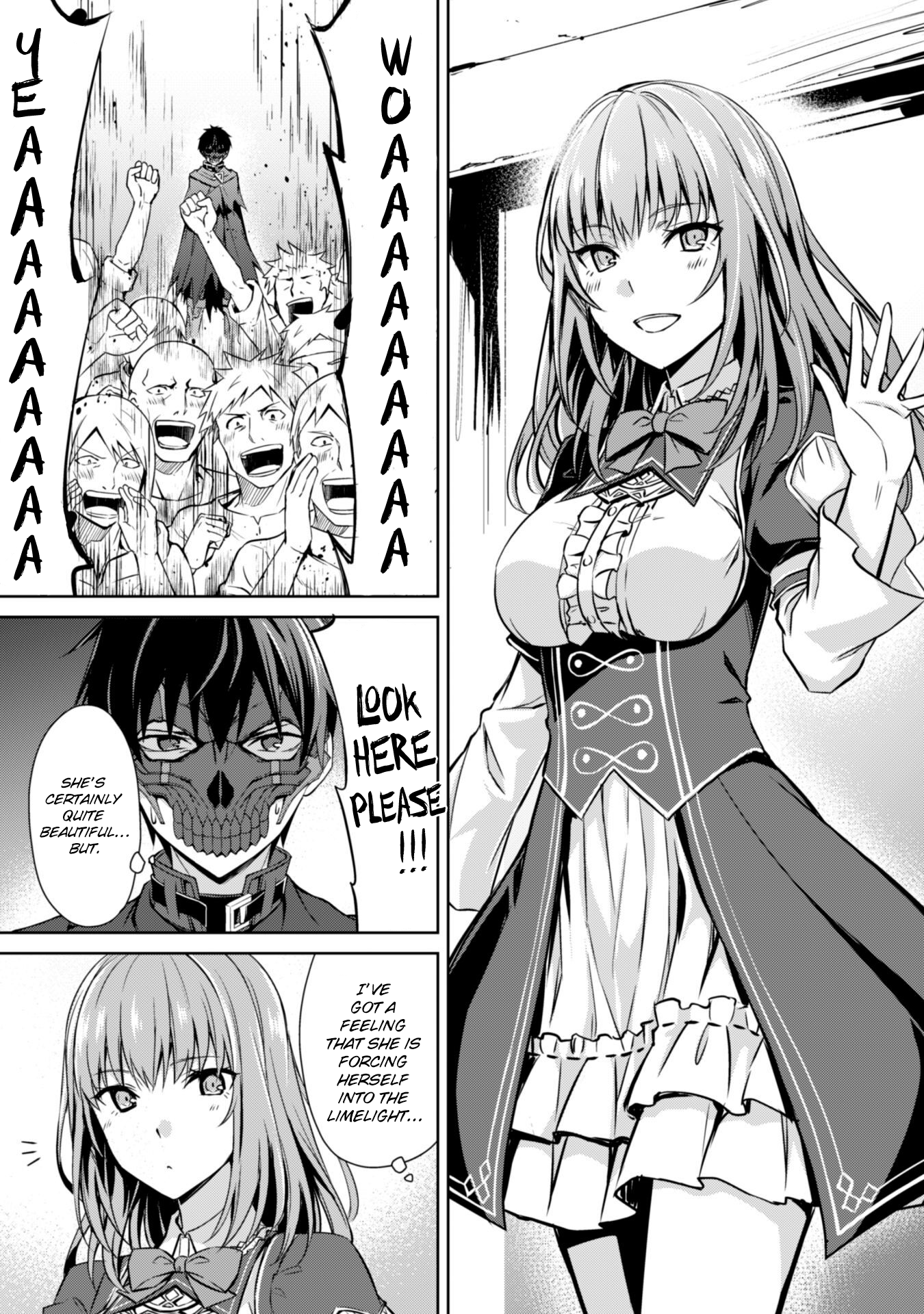 Halaman dari Boushoku no Berserk ~Ore dake Level to Iu Gainen wo Toppa suru~ Chapter 22