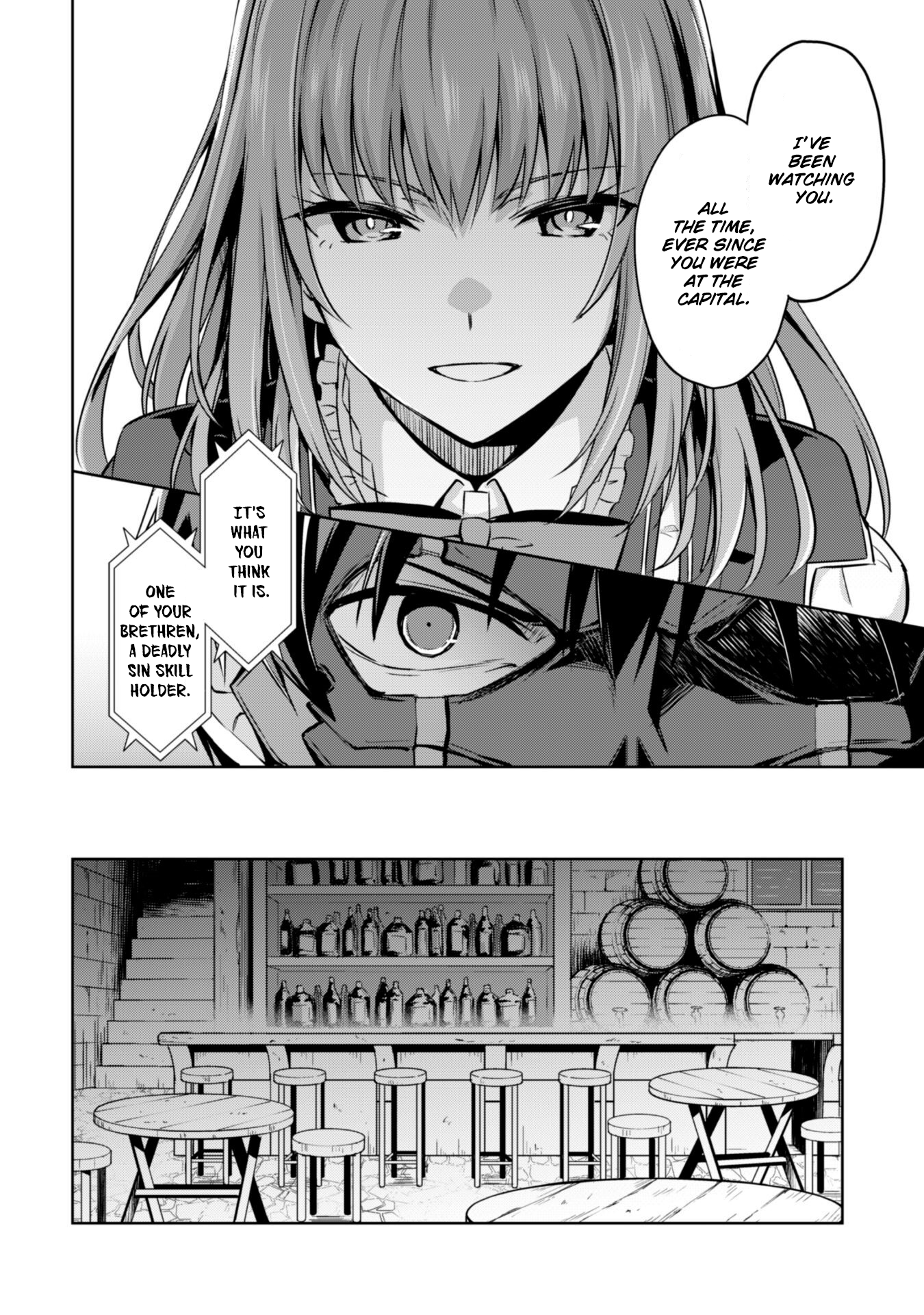Halaman dari Boushoku no Berserk ~Ore dake Level to Iu Gainen wo Toppa suru~ Chapter 22