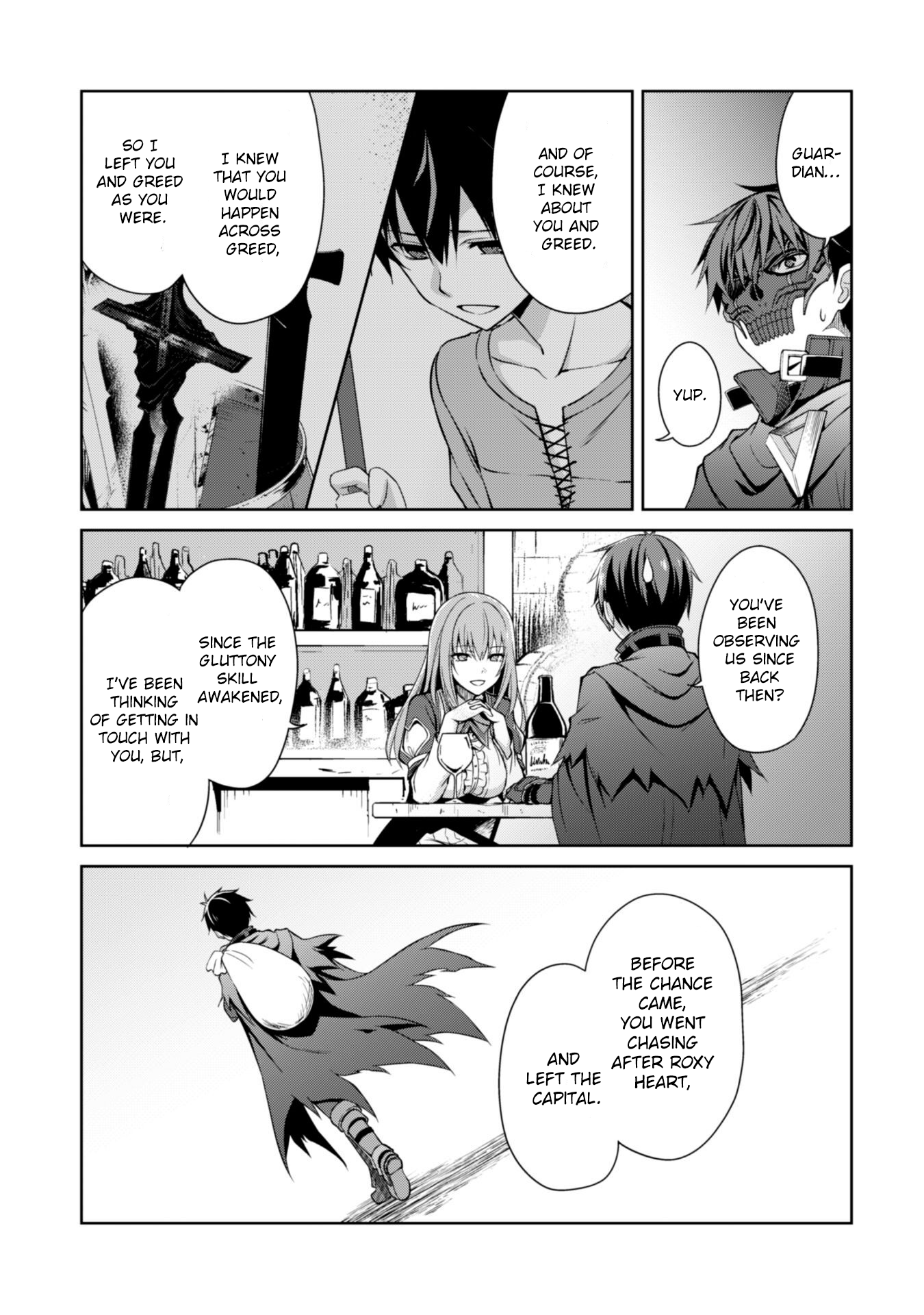 Halaman dari Boushoku no Berserk ~Ore dake Level to Iu Gainen wo Toppa suru~ Chapter 22