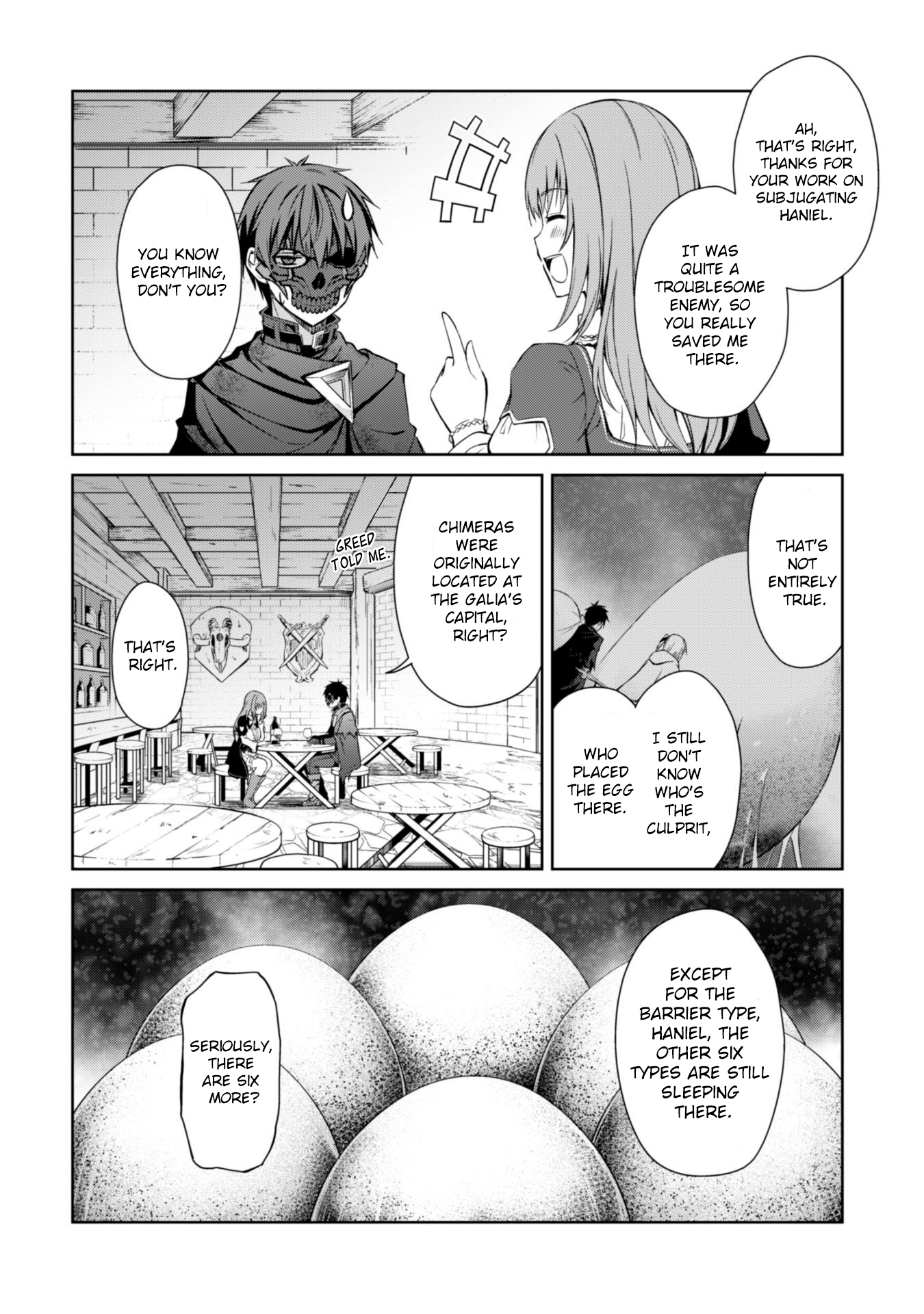 Halaman dari Boushoku no Berserk ~Ore dake Level to Iu Gainen wo Toppa suru~ Chapter 22