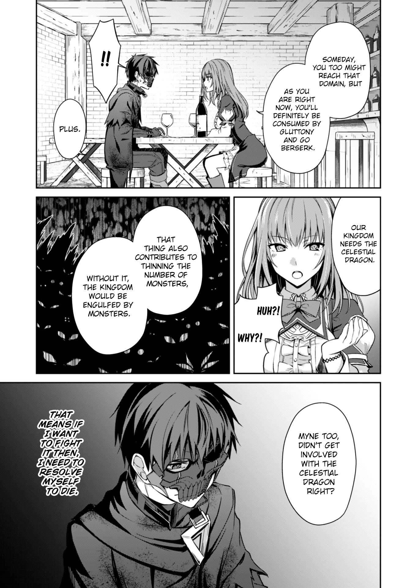 Halaman dari Boushoku no Berserk ~Ore dake Level to Iu Gainen wo Toppa suru~ Chapter 22