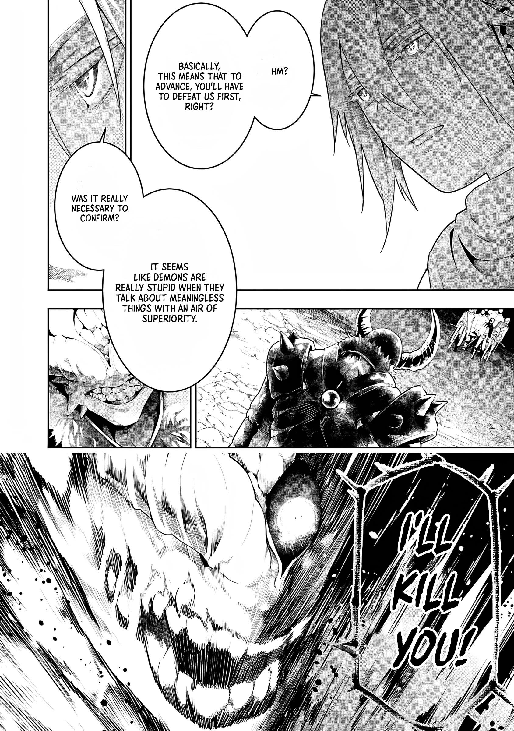 Halaman dari Tsuihousareru Tabi ni Skill wo Te ni Ireta Ore ga, 100 no Isekai de 2-shuume Musou Chapter 14.1