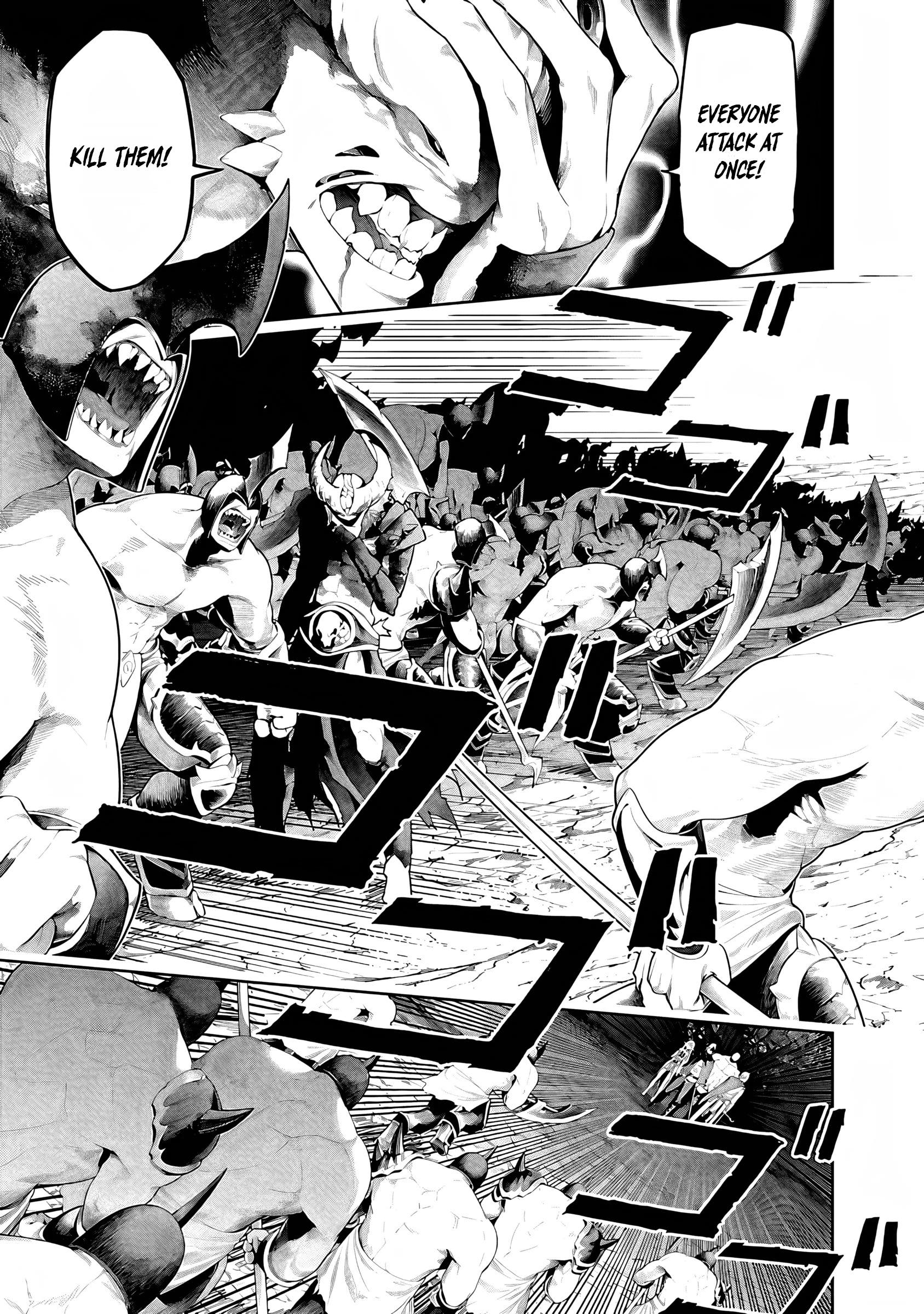 Halaman dari Tsuihousareru Tabi ni Skill wo Te ni Ireta Ore ga, 100 no Isekai de 2-shuume Musou Chapter 14.1