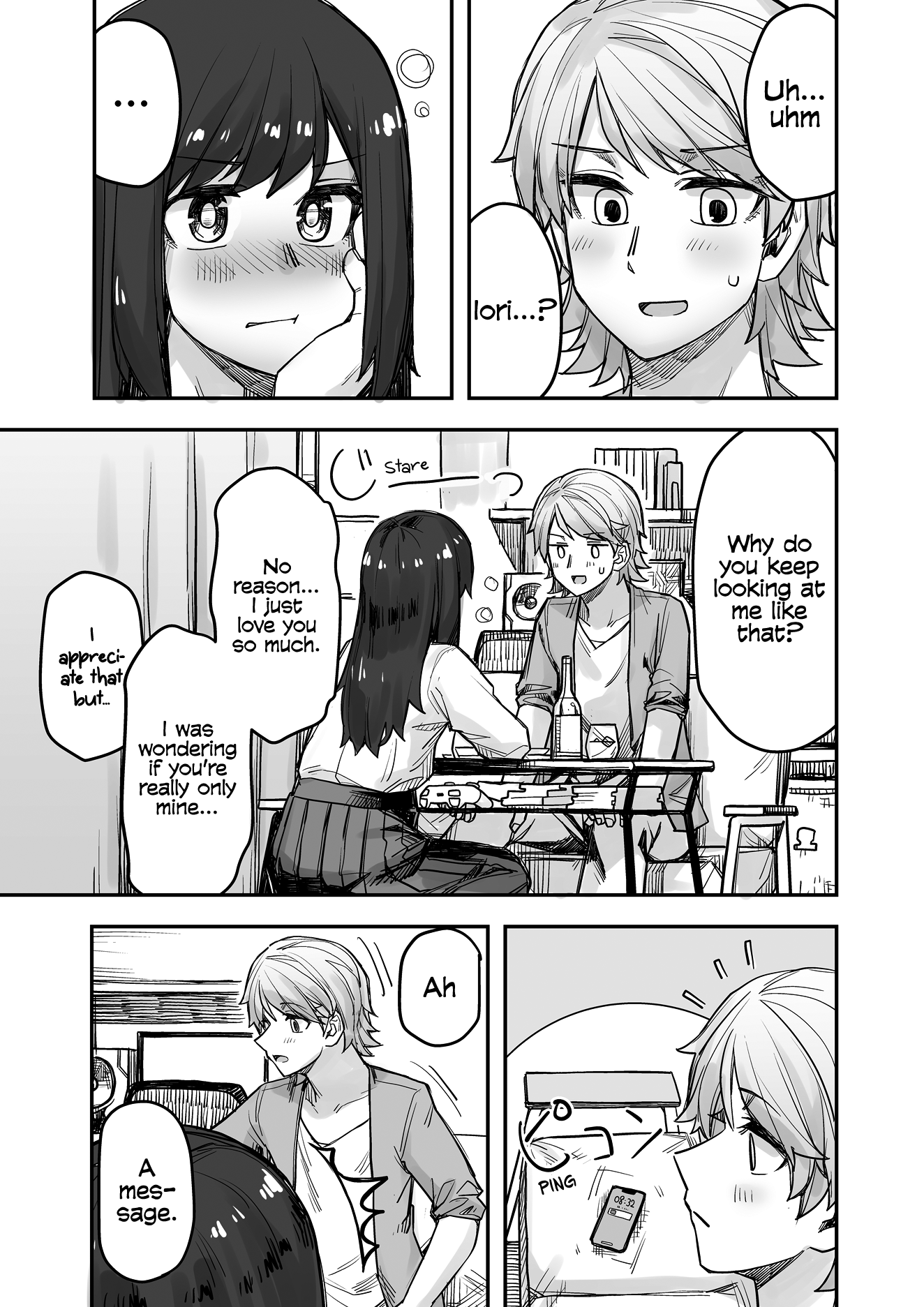 Halaman dari Ikemen Joshi to Josou Danshi Chapter 73