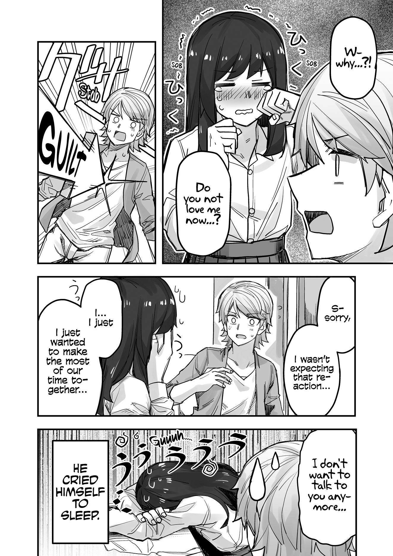 Halaman dari Ikemen Joshi to Josou Danshi Chapter 73