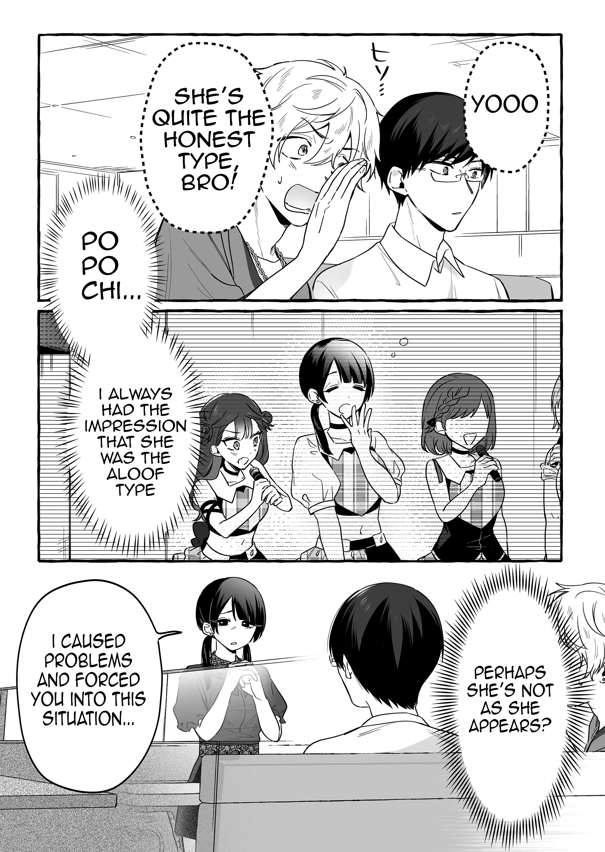 Halaman dari Damedol to Sekai ni Hitori Dake no Fan Chapter 16