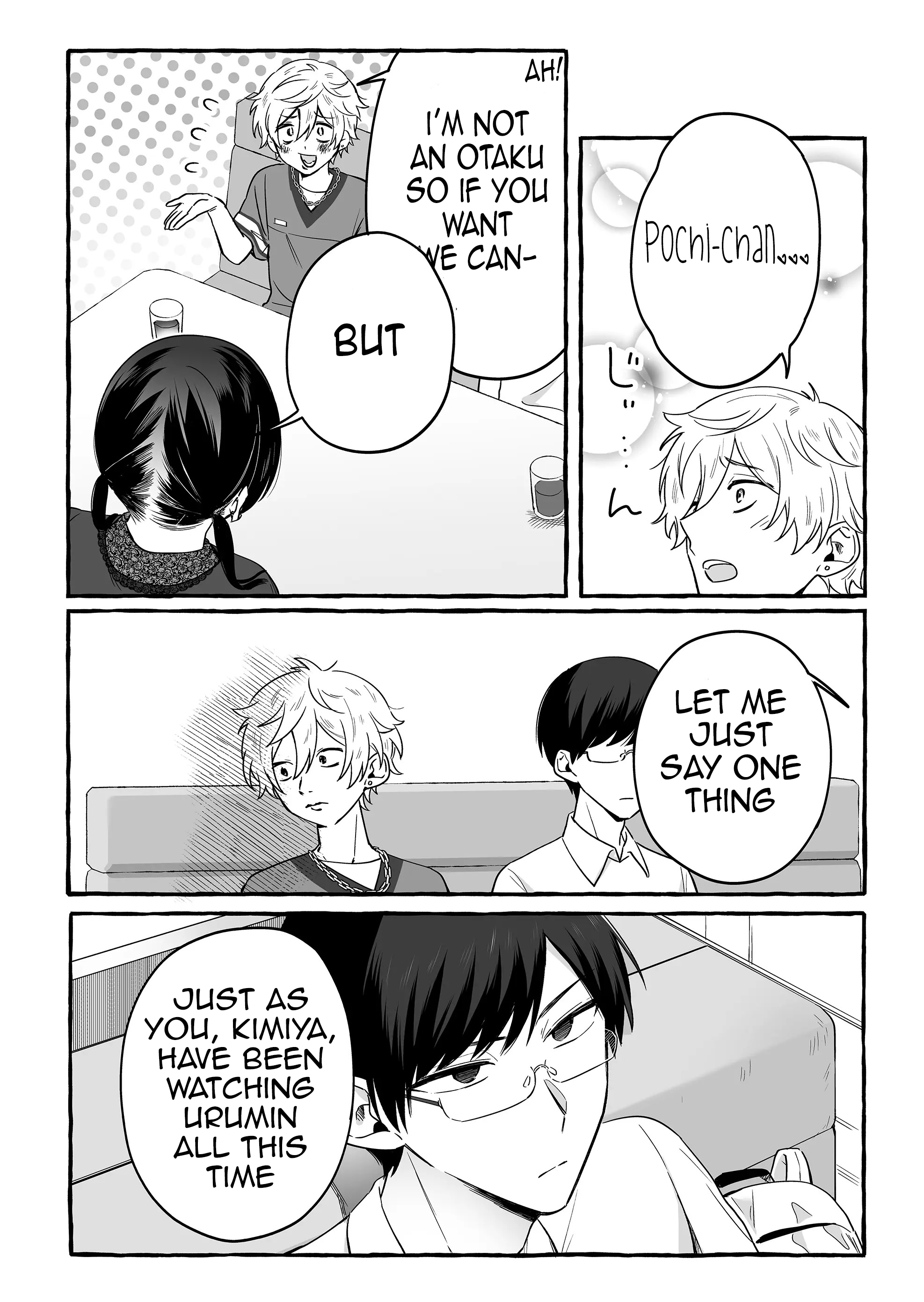 Halaman dari Damedol to Sekai ni Hitori Dake no Fan Chapter 16