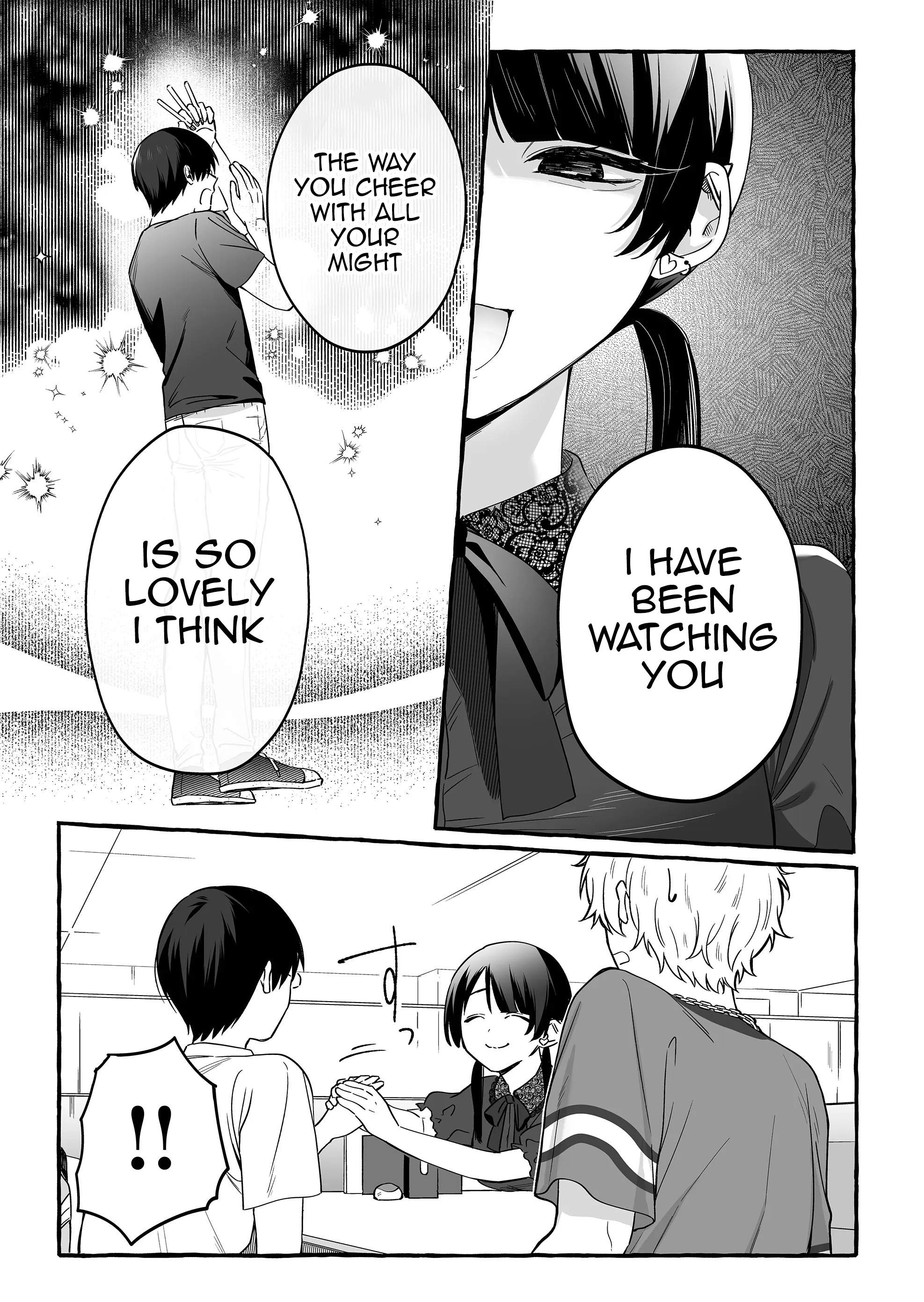 Halaman dari Damedol to Sekai ni Hitori Dake no Fan Chapter 16