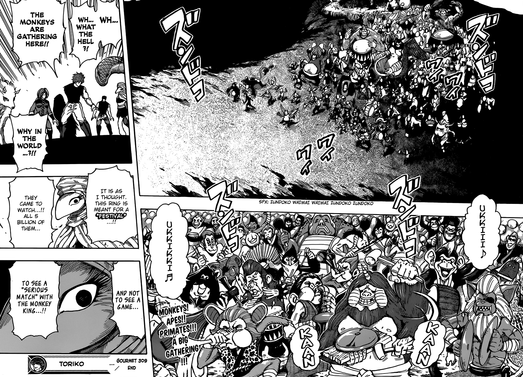 Halaman dari TORIKO Chapter 309
