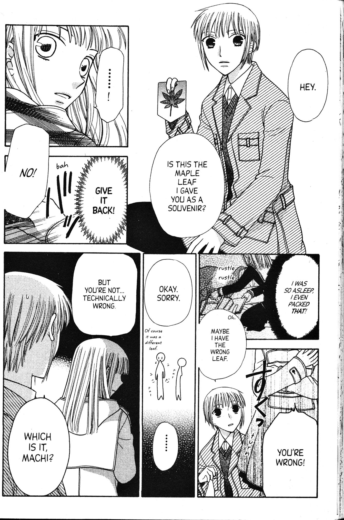 Halaman dari Fruits Basket Chapter 94