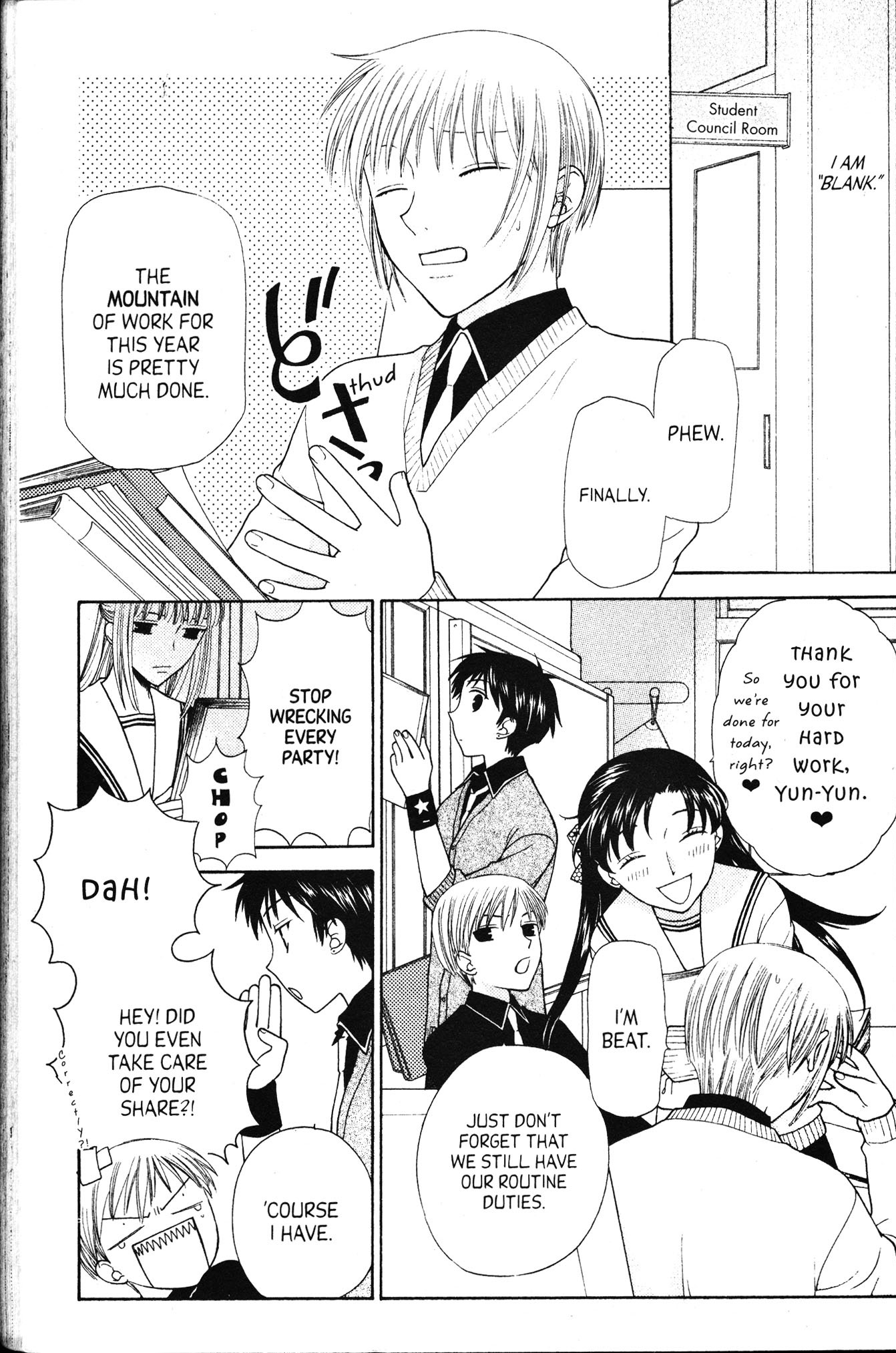 Halaman dari Fruits Basket Chapter 94