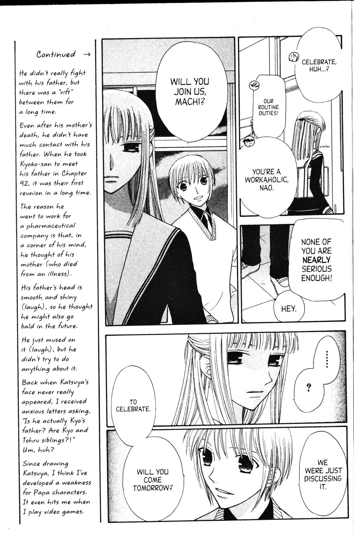 Halaman dari Fruits Basket Chapter 94