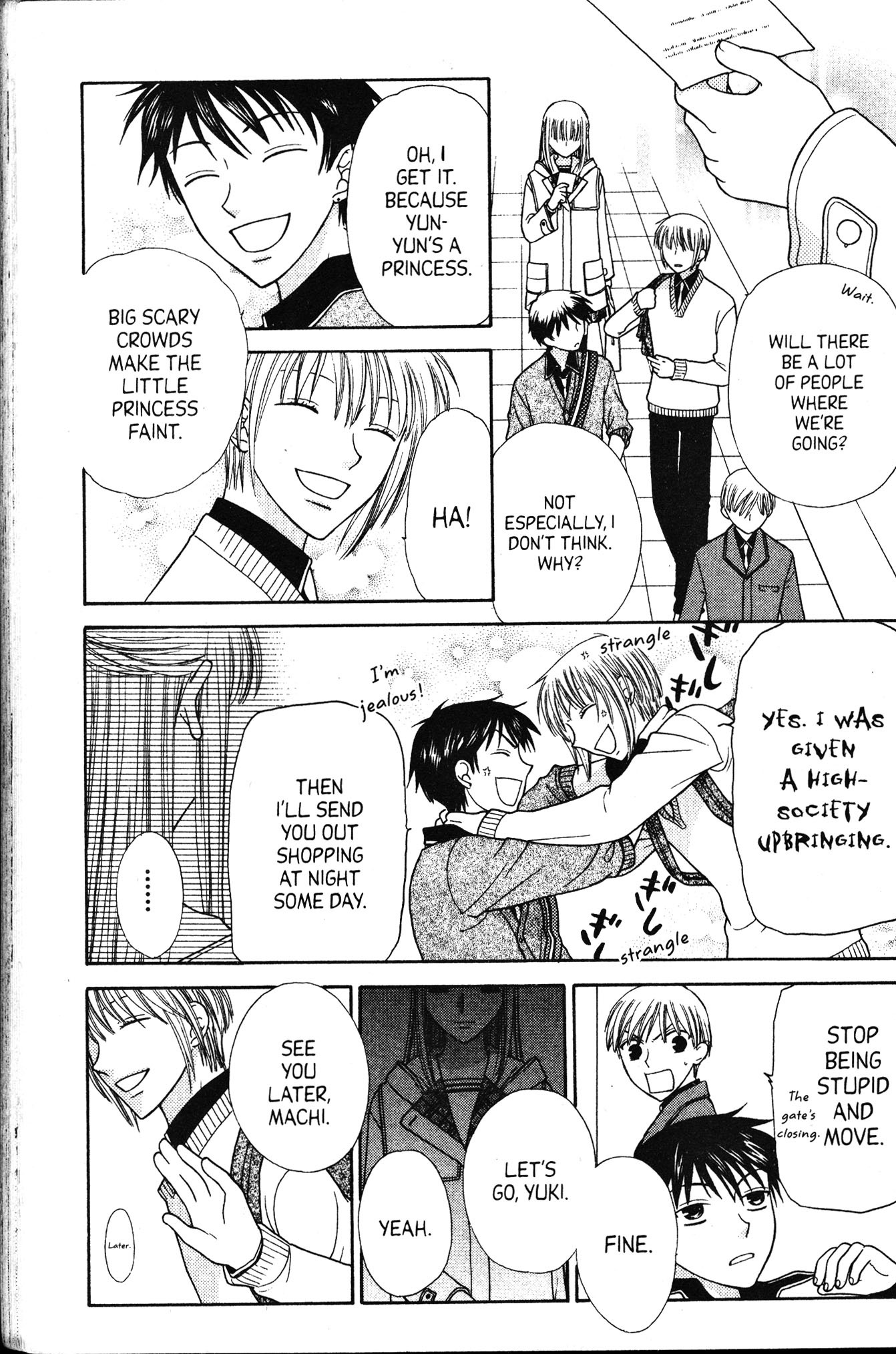 Halaman dari Fruits Basket Chapter 94