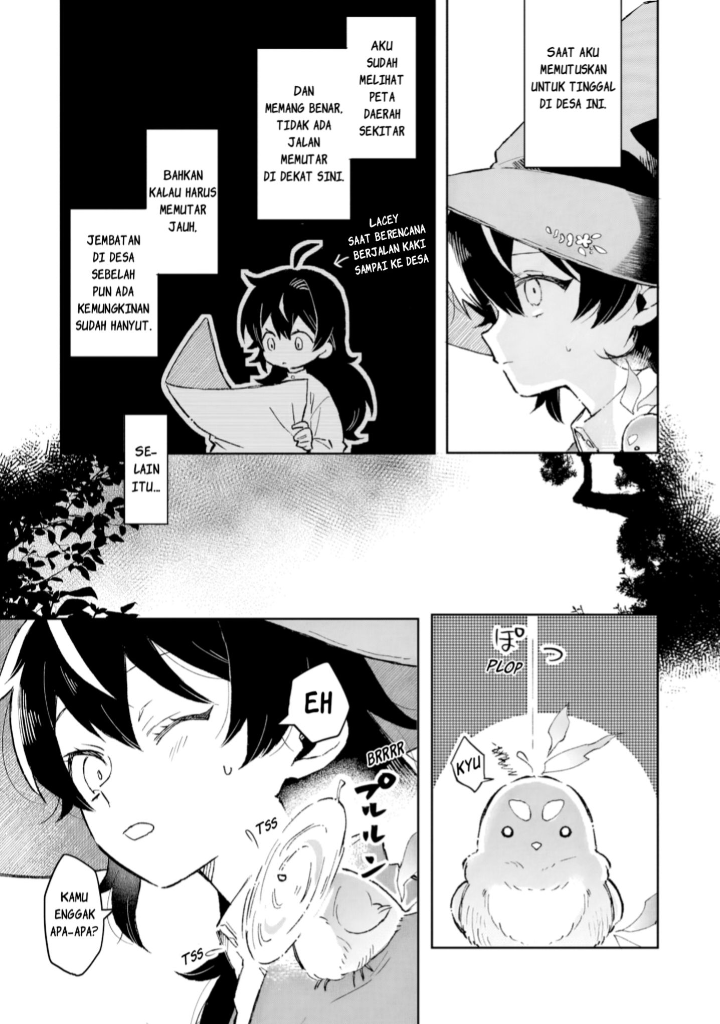 Akatsuki no Majo Lacey wa Jiyuu ni Ikitai: Maou Toubatsu wo Oeta node, Nonbiri Omise wo Hirakimasu Chapter 9 - halaman 24