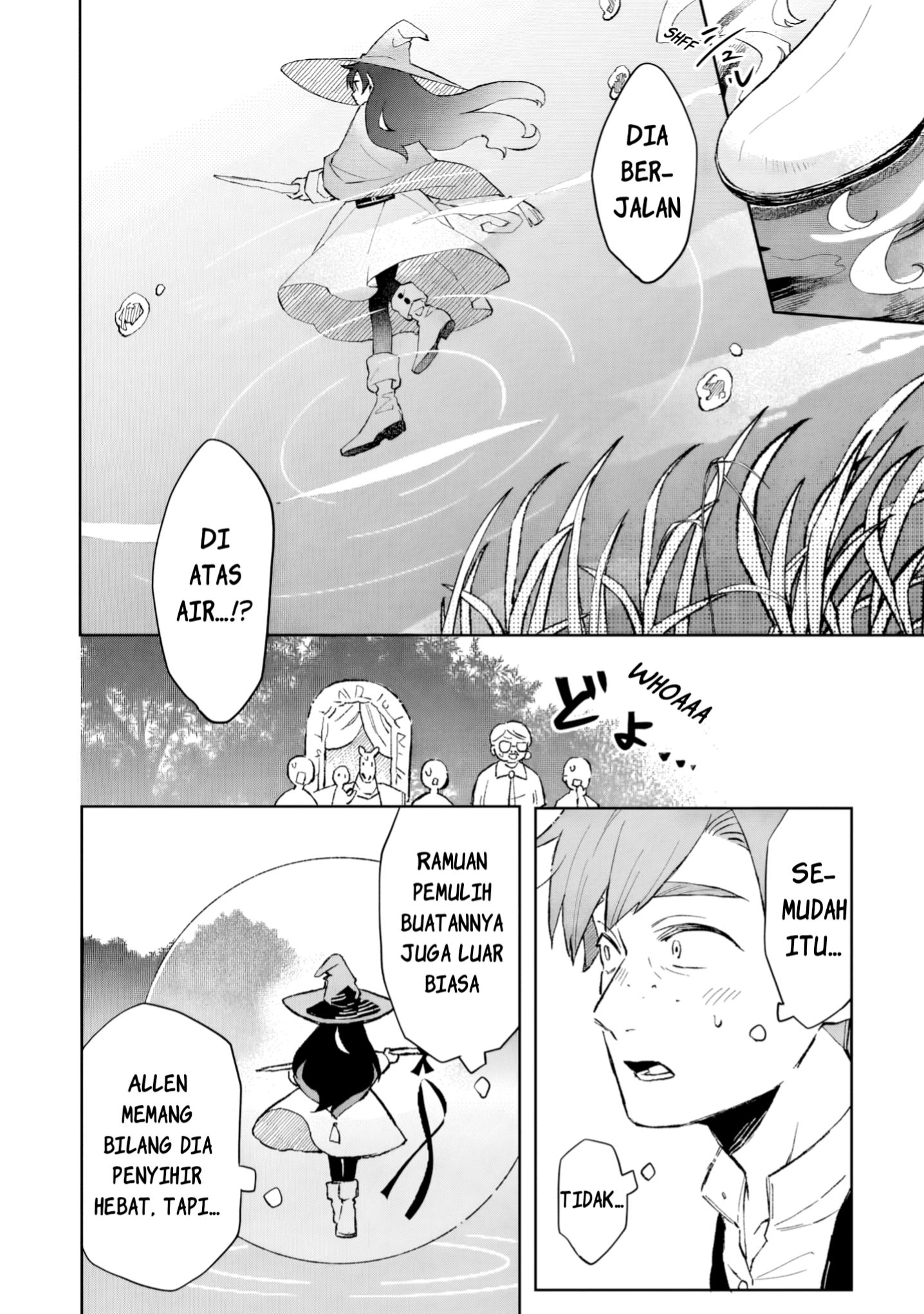 Akatsuki no Majo Lacey wa Jiyuu ni Ikitai: Maou Toubatsu wo Oeta node, Nonbiri Omise wo Hirakimasu Chapter 9 - halaman 27