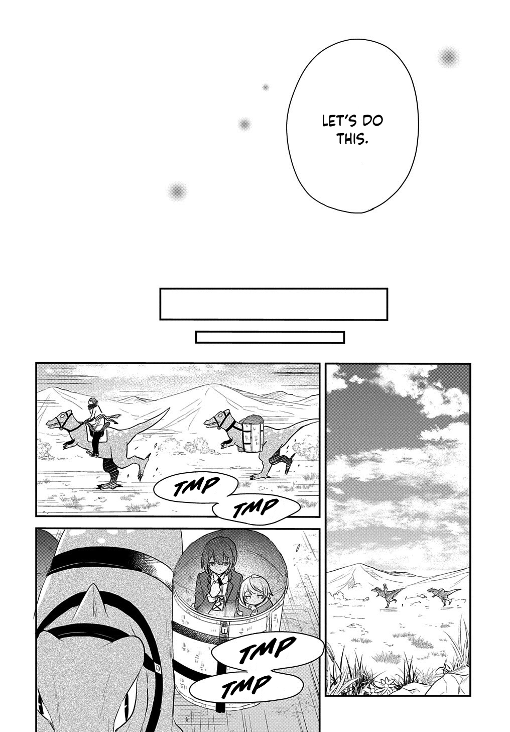 Halaman dari Tensei Youjo wa Akiramenai Chapter 4