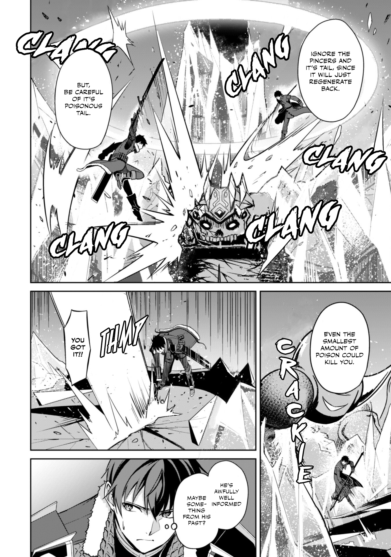 Halaman dari Boushoku no Berserk ~Ore dake Level to Iu Gainen wo Toppa suru~ Chapter 62