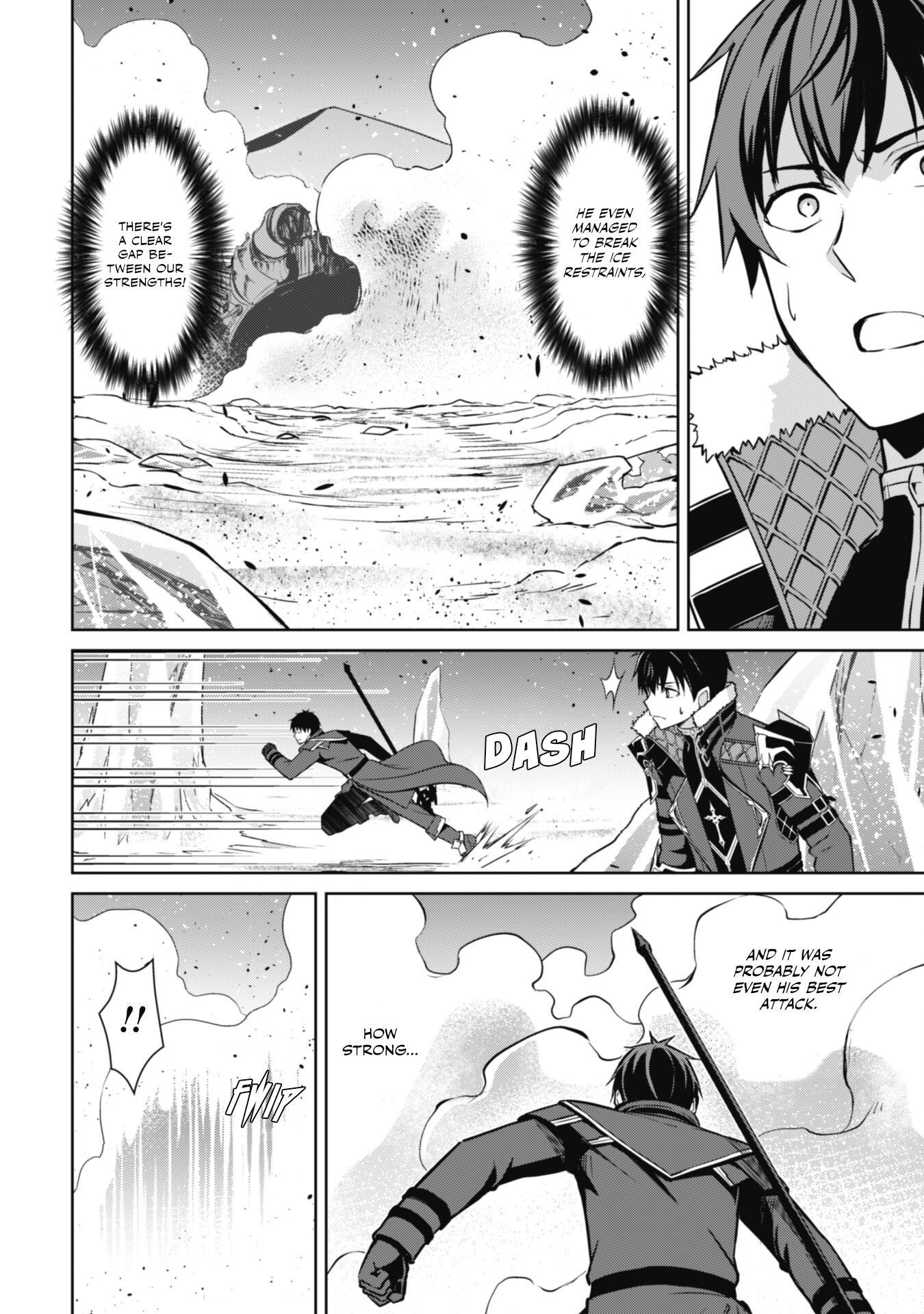 Halaman dari Boushoku no Berserk ~Ore dake Level to Iu Gainen wo Toppa suru~ Chapter 62