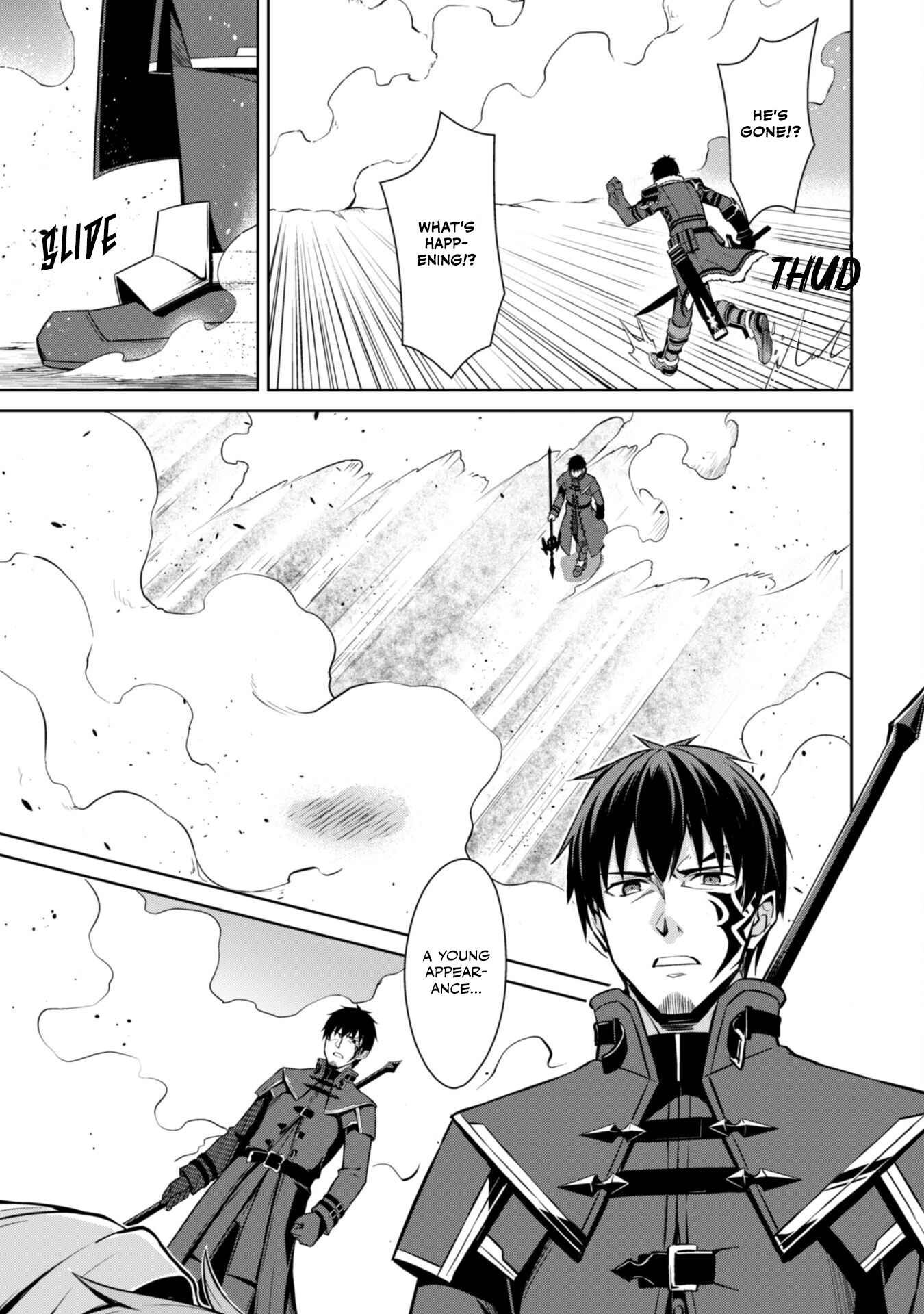 Halaman dari Boushoku no Berserk ~Ore dake Level to Iu Gainen wo Toppa suru~ Chapter 62