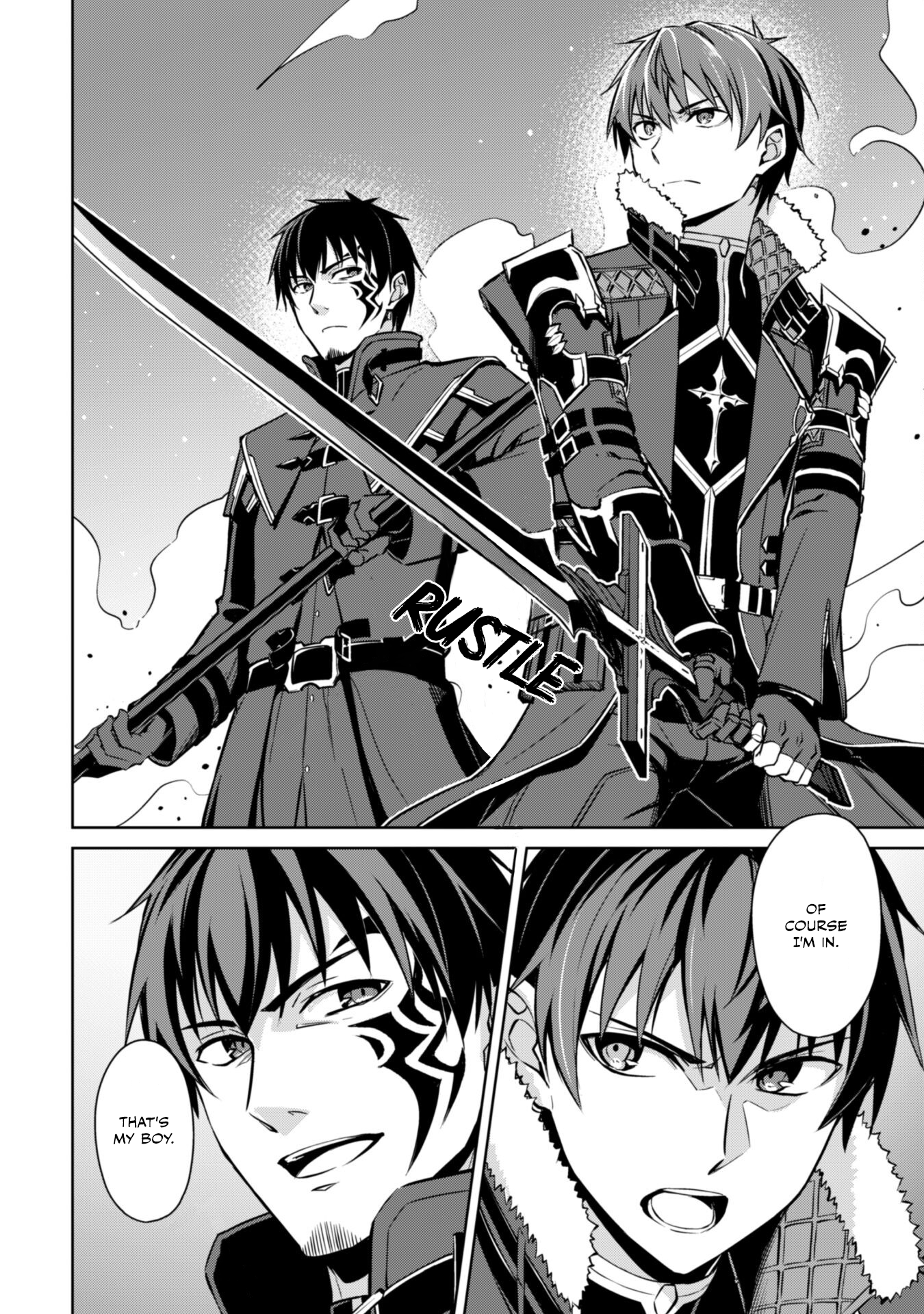 Halaman dari Boushoku no Berserk ~Ore dake Level to Iu Gainen wo Toppa suru~ Chapter 62