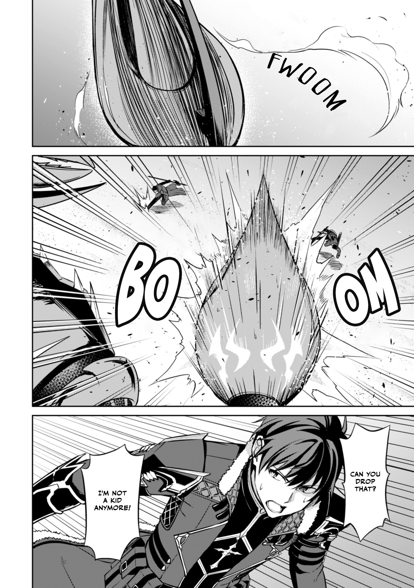 Halaman dari Boushoku no Berserk ~Ore dake Level to Iu Gainen wo Toppa suru~ Chapter 62