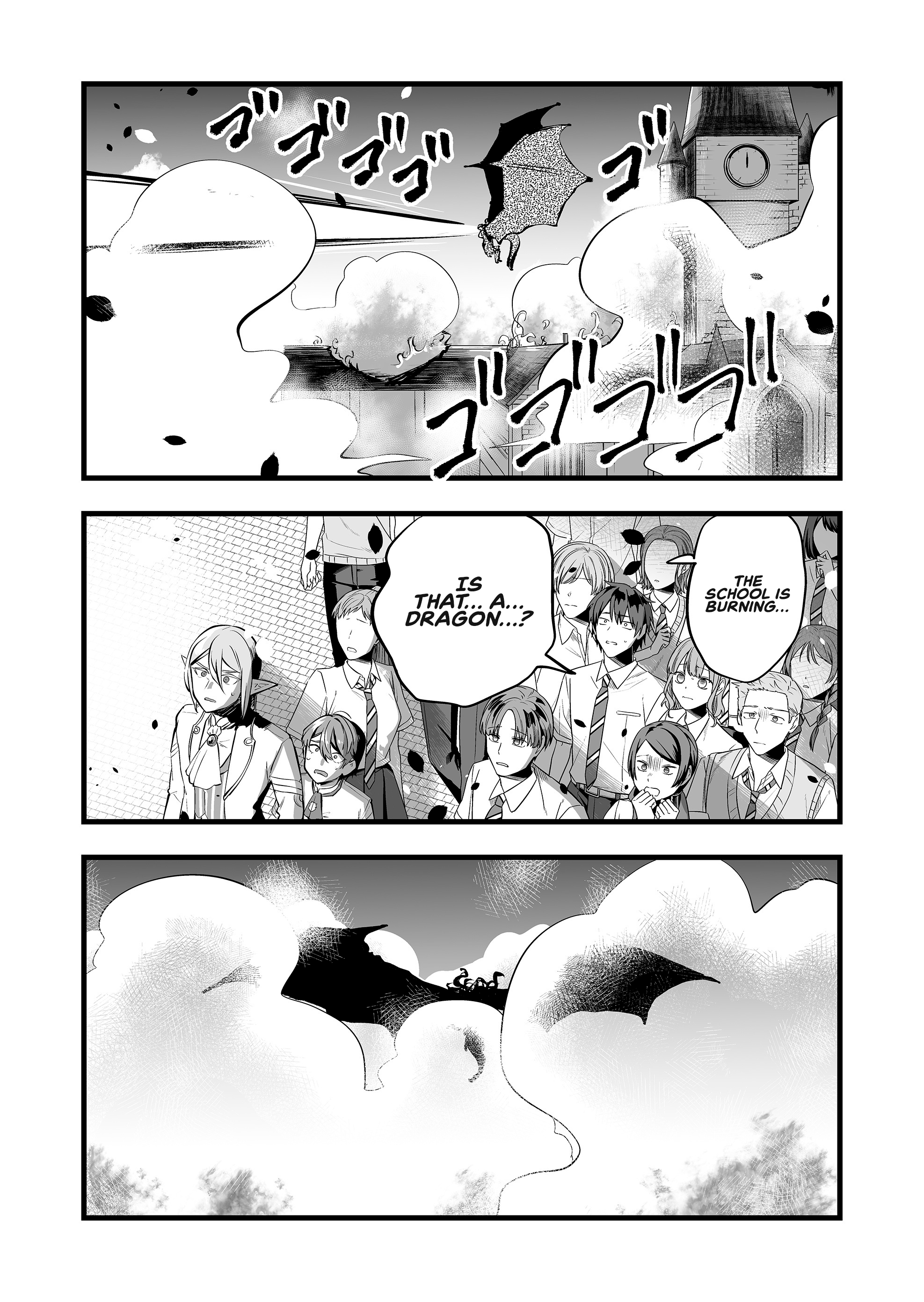 Halaman dari "Ano Toki Tasukete Itadaita Monster Musume desu." Isekai Ossan Kyoushi Totsuzen no Moteki ni Konwaku suru Chapter 38