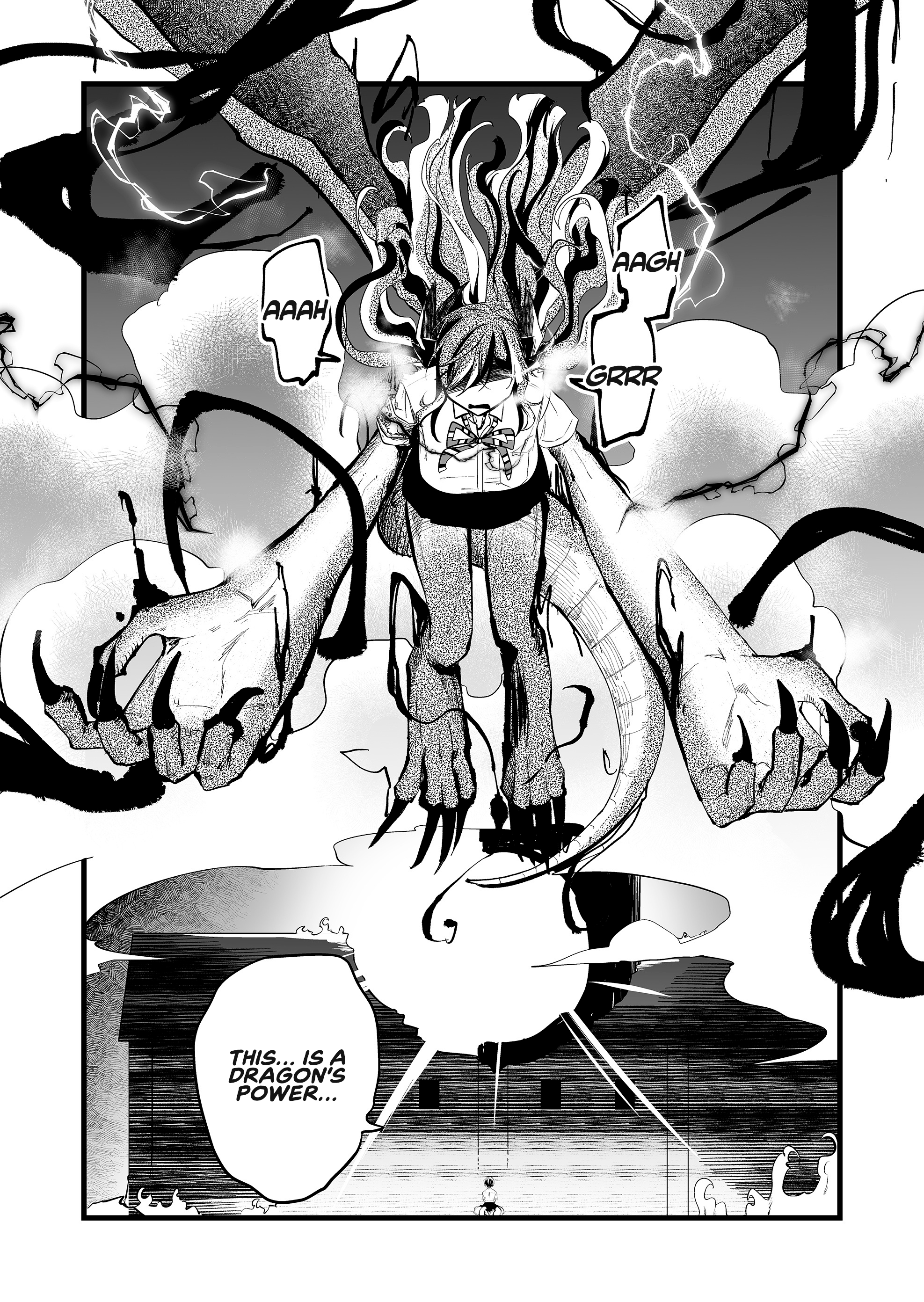 Halaman dari "Ano Toki Tasukete Itadaita Monster Musume desu." Isekai Ossan Kyoushi Totsuzen no Moteki ni Konwaku suru Chapter 38