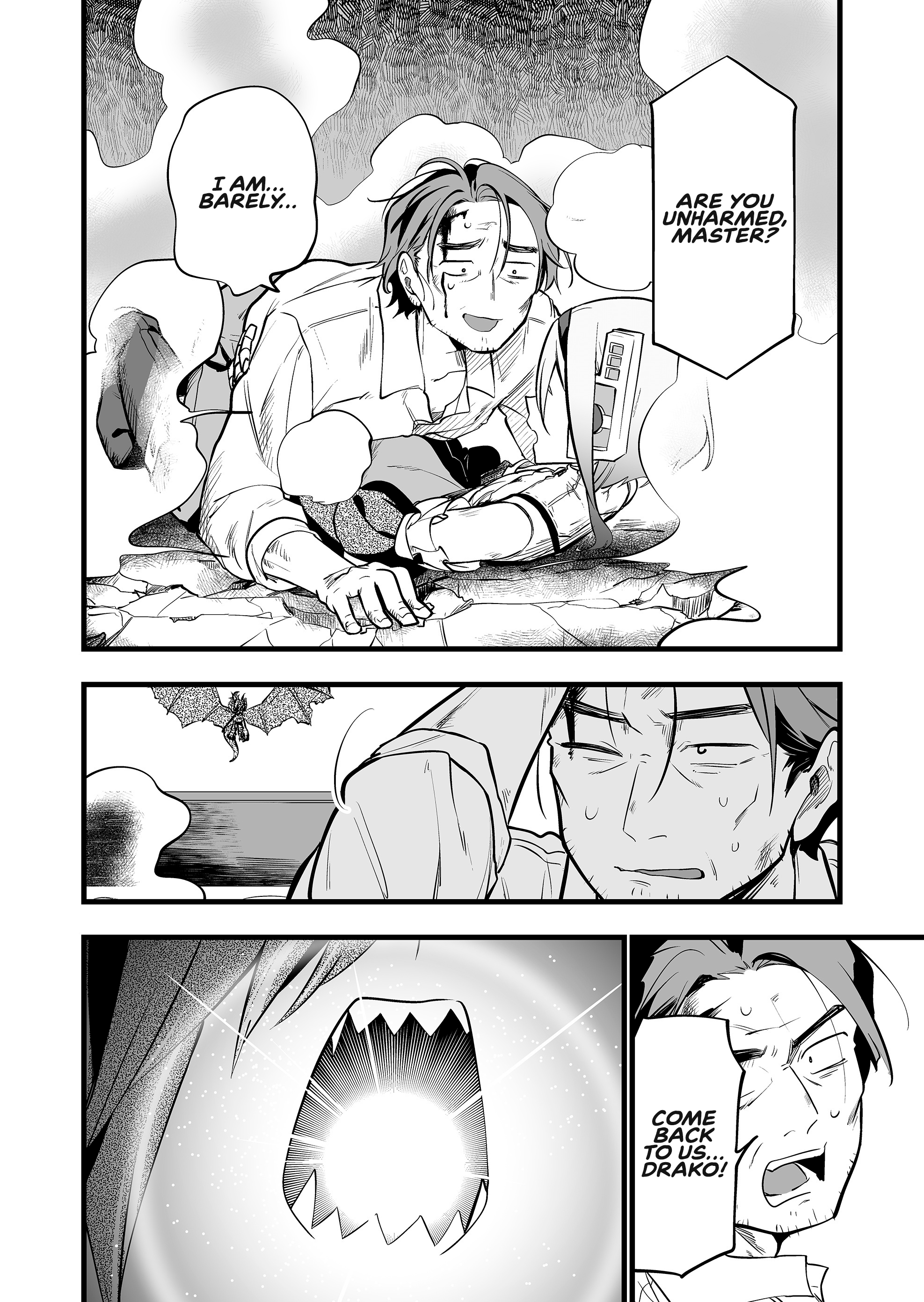 Halaman dari "Ano Toki Tasukete Itadaita Monster Musume desu." Isekai Ossan Kyoushi Totsuzen no Moteki ni Konwaku suru Chapter 38