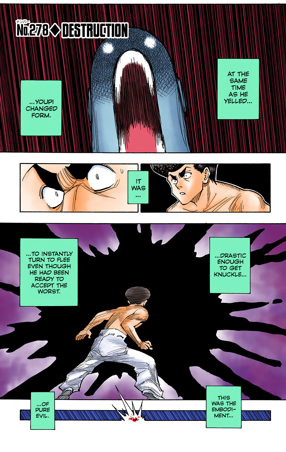 Halaman dari Hunter x Hunter (Official Colored) Chapter 278
