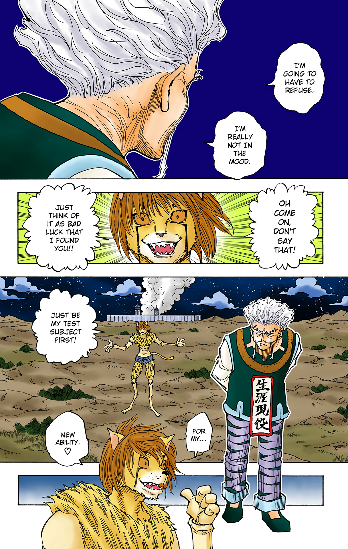 Halaman dari Hunter x Hunter (Official Colored) Chapter 278