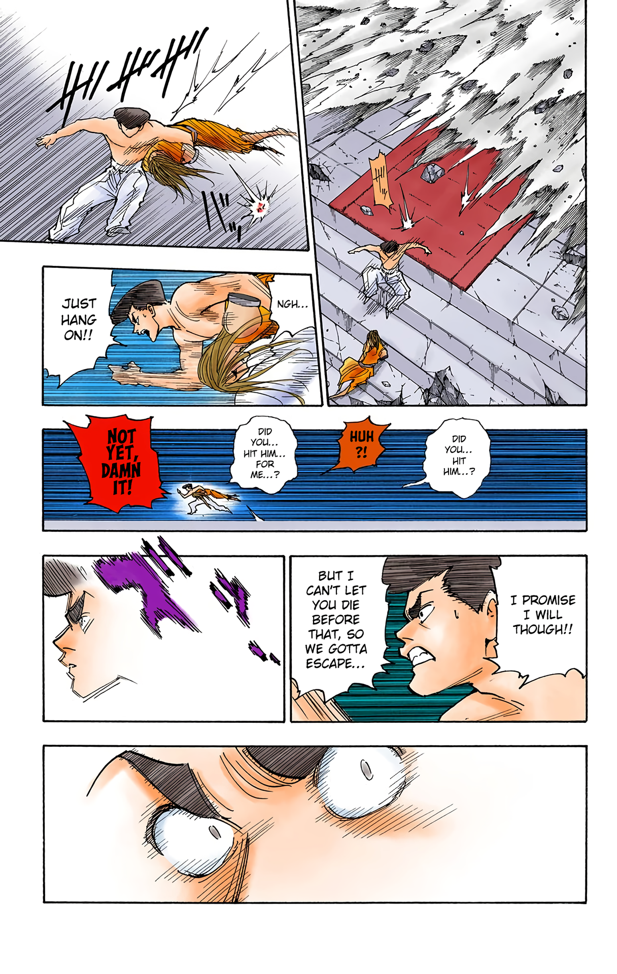 Halaman dari Hunter x Hunter (Official Colored) Chapter 278