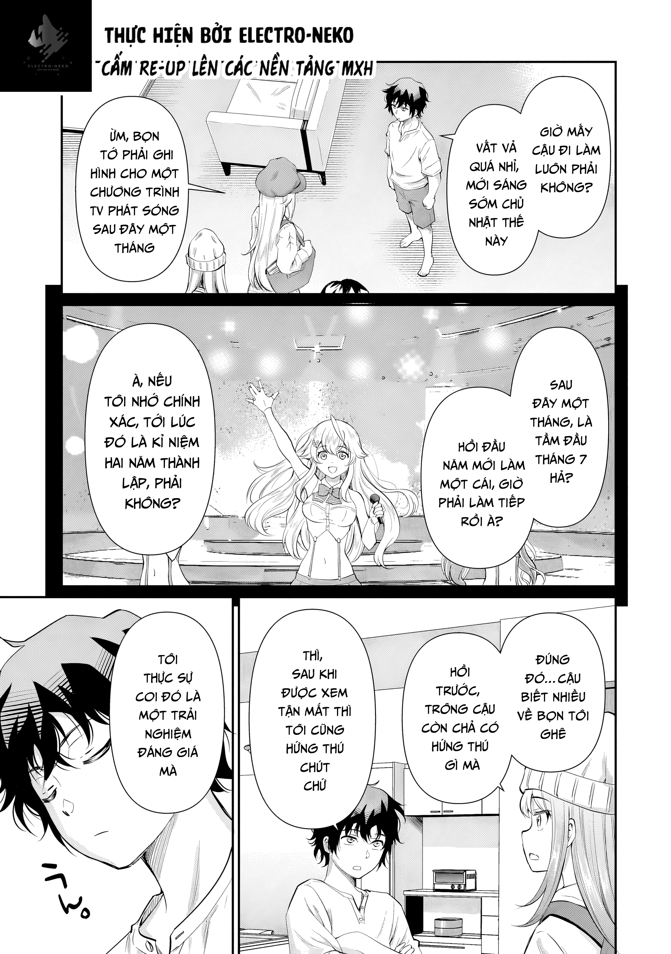 Cô Nàng Idol Đói Bụng Và Anh Chàng Yêu Nội Trợ Chap 17.1 - Next Chap 18