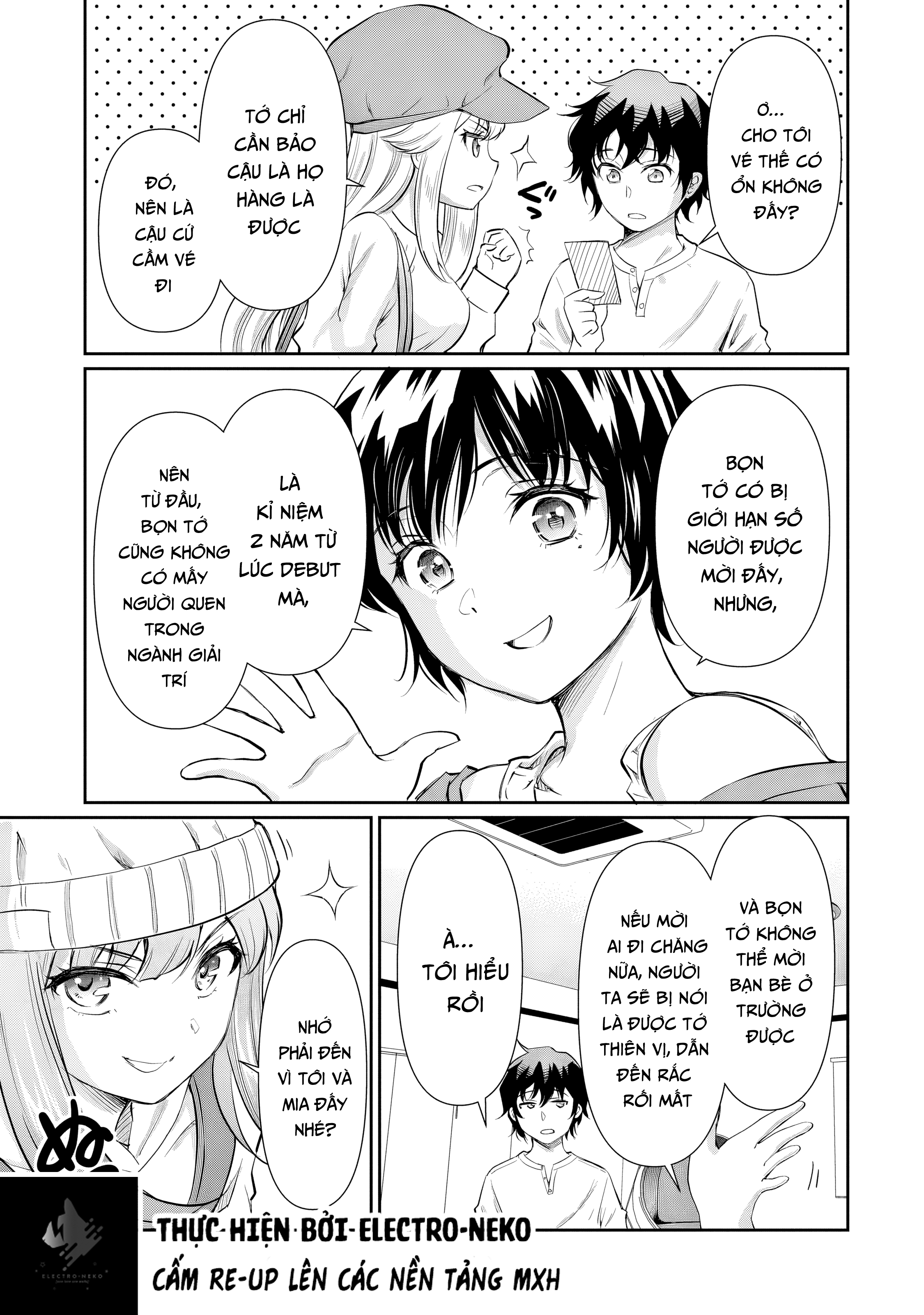 Cô Nàng Idol Đói Bụng Và Anh Chàng Yêu Nội Trợ Chap 17.1 - Next Chap 18