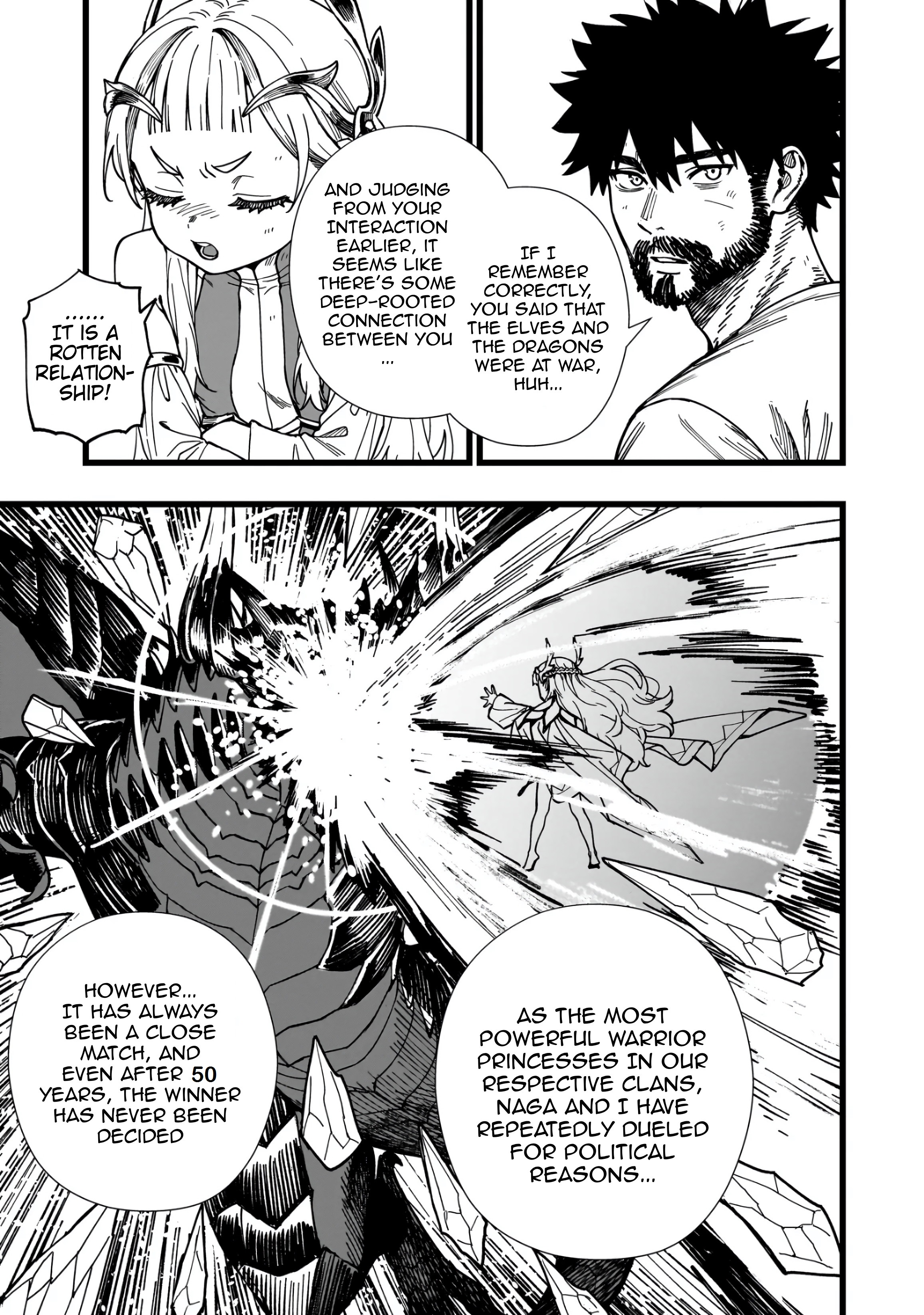 Halaman dari Senki Survival Saga -Isekai no Unmei o Kaketa Mujintou Fujun Iseikouyuu- Chapter 8