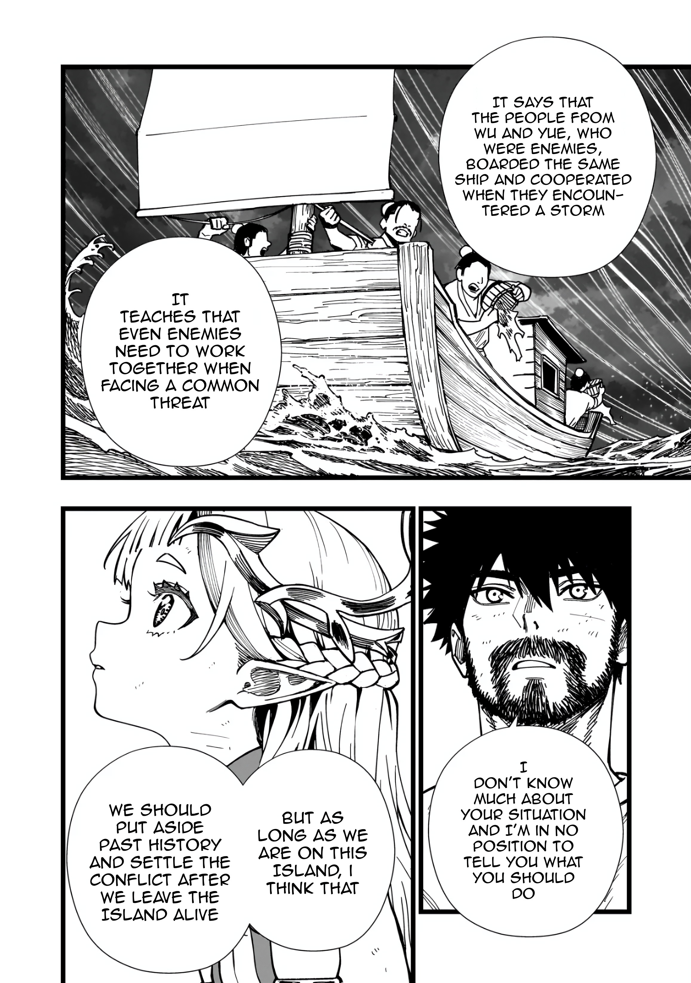 Halaman dari Senki Survival Saga -Isekai no Unmei o Kaketa Mujintou Fujun Iseikouyuu- Chapter 8