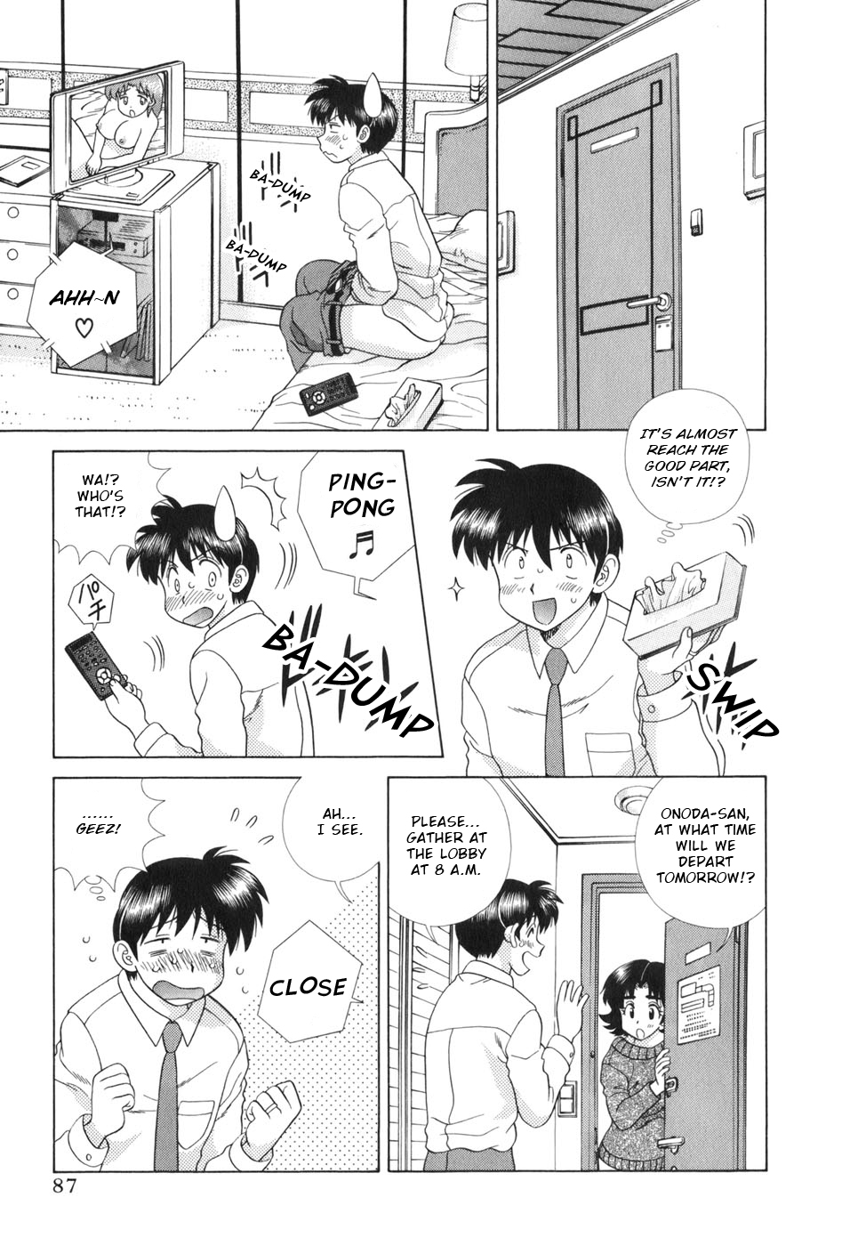 Halaman dari Futari Ecchi Chapter 340