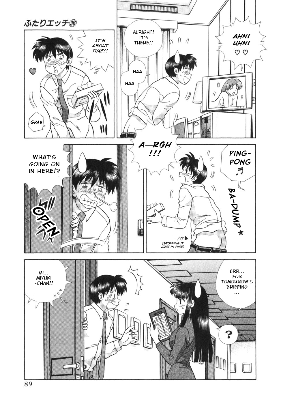Halaman dari Futari Ecchi Chapter 340