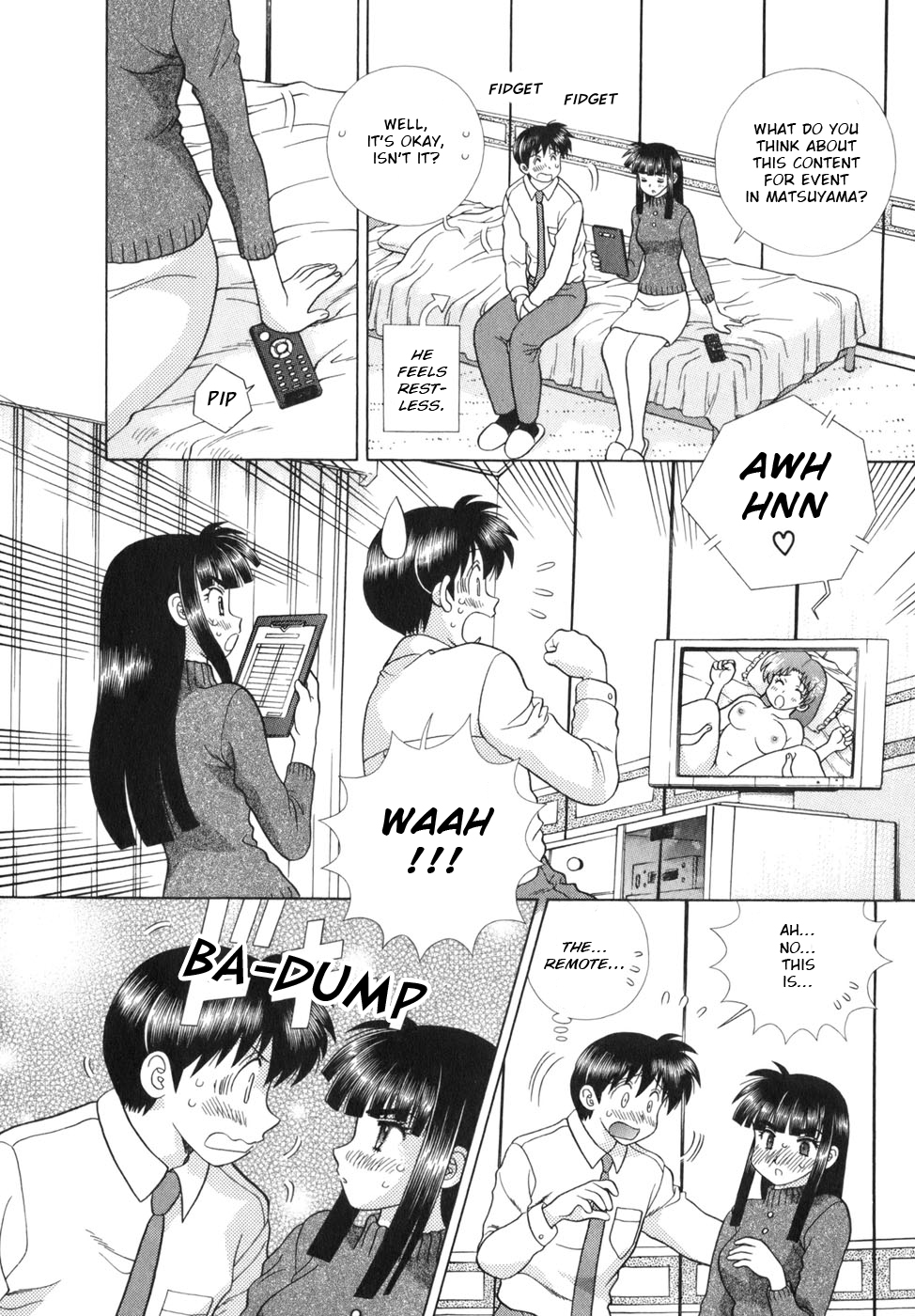 Halaman dari Futari Ecchi Chapter 340