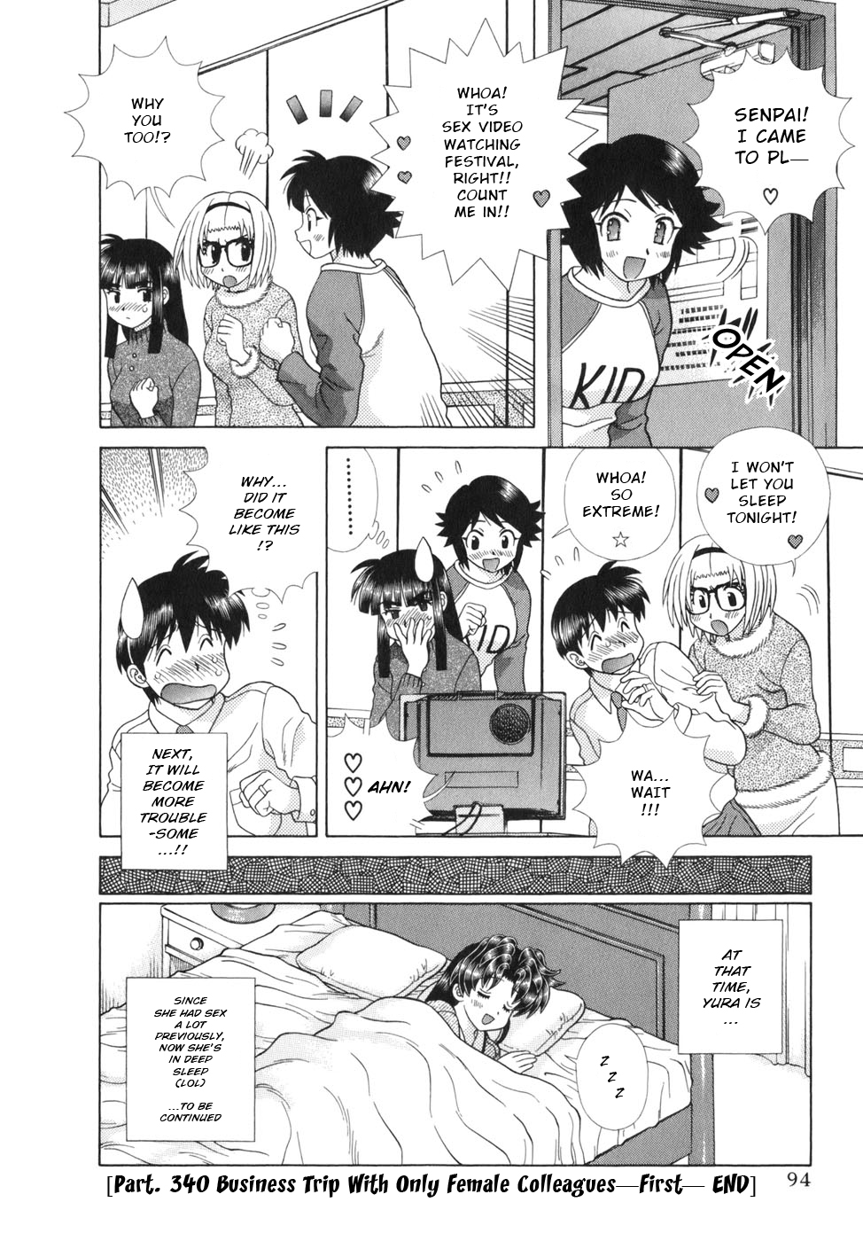 Halaman dari Futari Ecchi Chapter 340