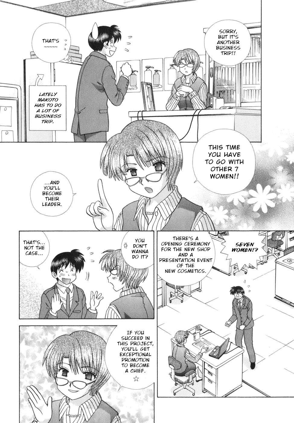 Halaman dari Futari Ecchi Chapter 340