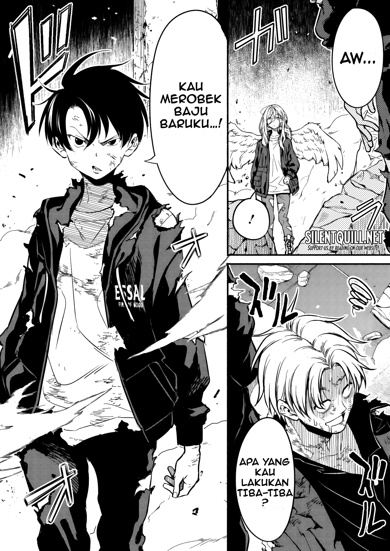 Isekai kara Kikan shitara Chikyuu mo Kanari Fantasy deshita. Ato, Make Heroine-domo Kocchi Minna. Chapter 5 - halaman 38
